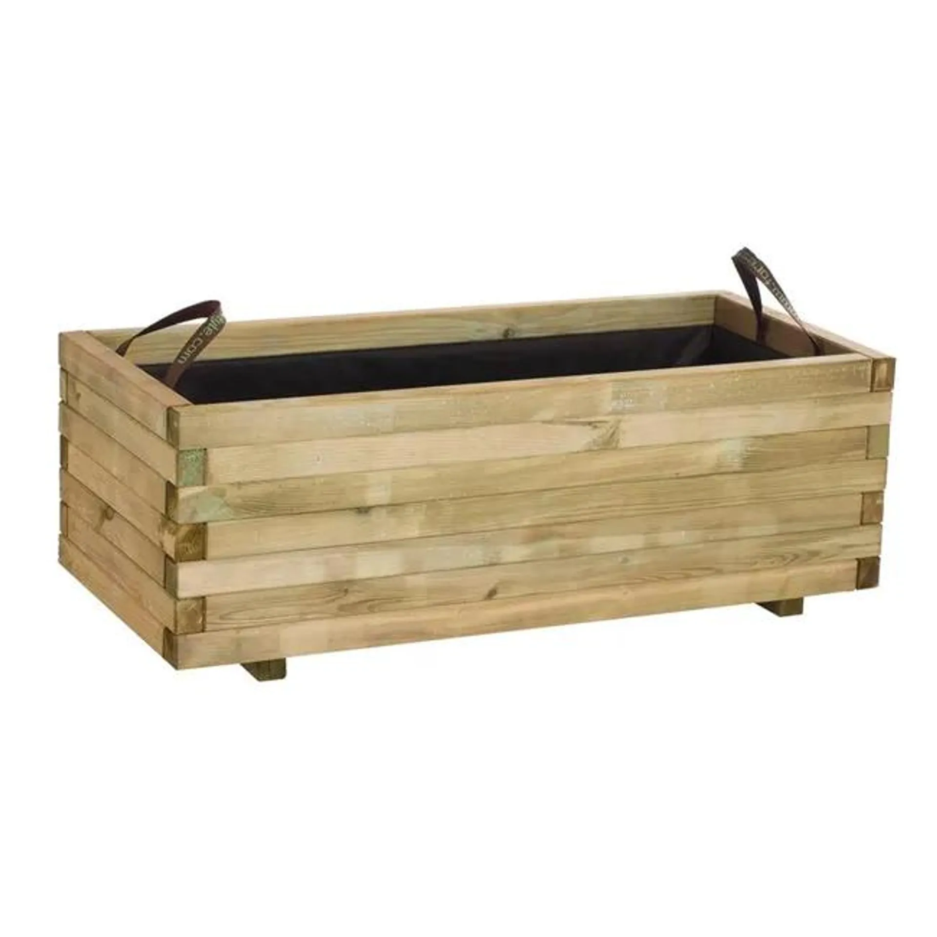 Fioriera CAJOU FOREST STYLE in legno pino H 38.5 cm L 110 x P 40 cm