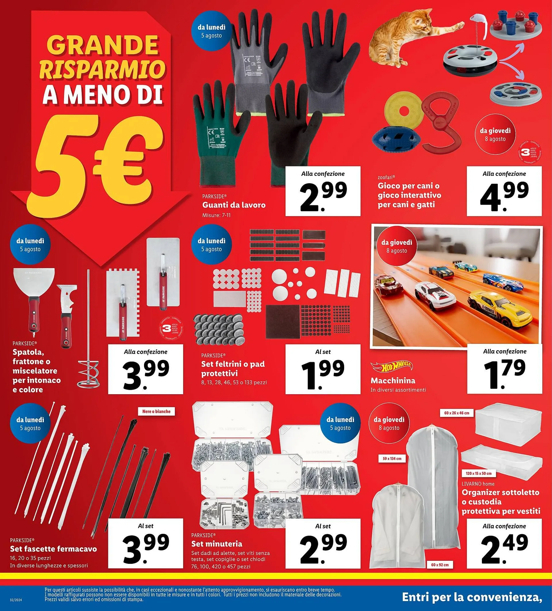 Volantino Lidl da 5 agosto a 11 agosto di 2024 - Pagina del volantino 18