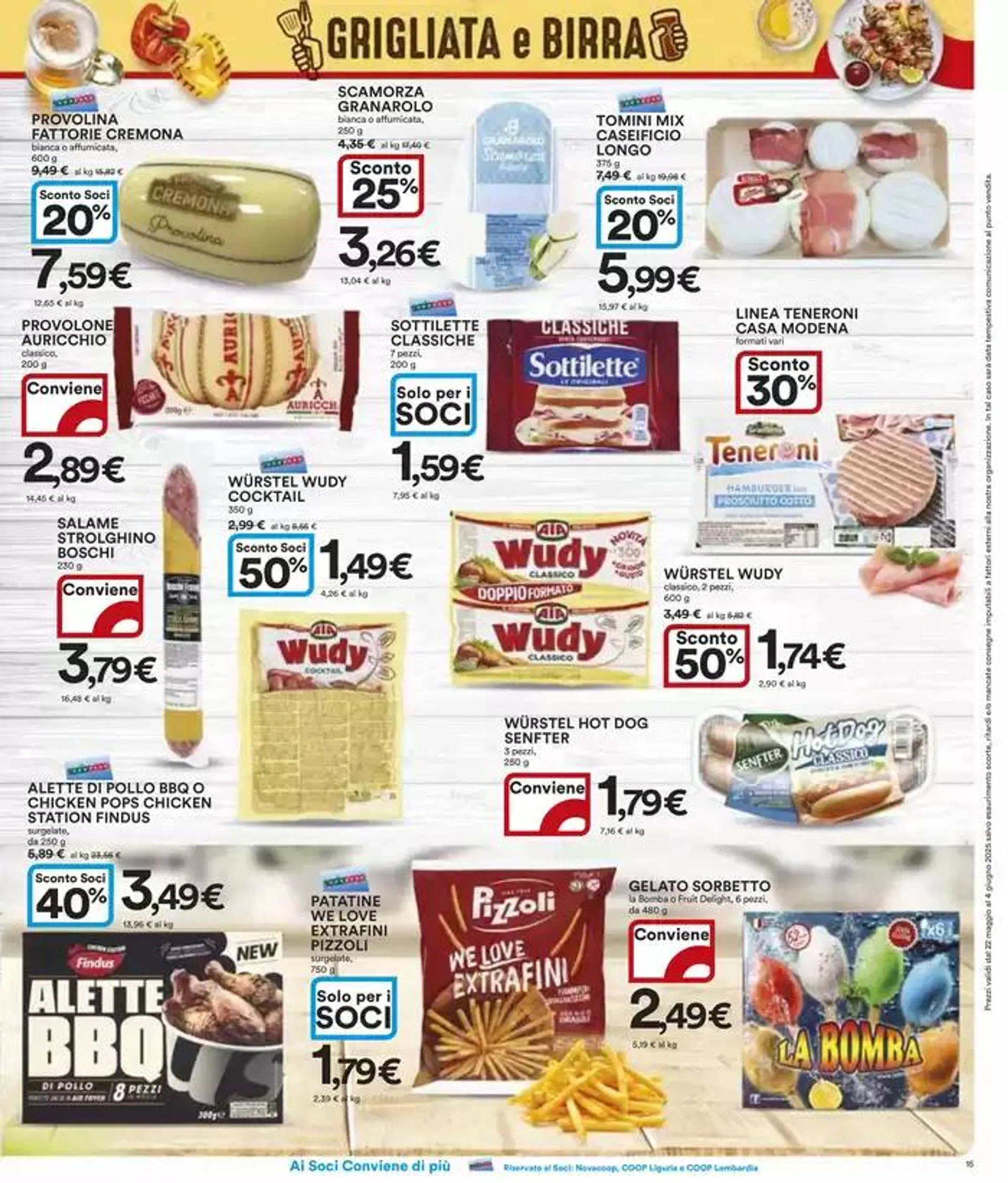 Sconti fino al 50 % da 22 maggio a 4 giugno di 2025 - Pagina del volantino 15