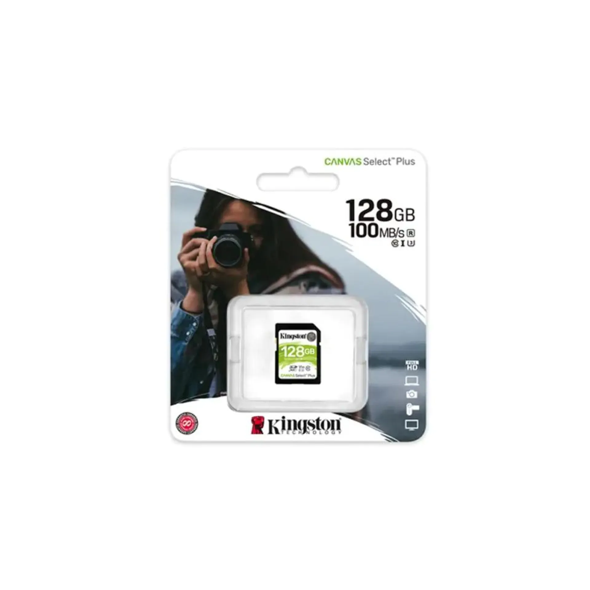 Memory card Kingston Canvas Select Plus 128GB SDXC