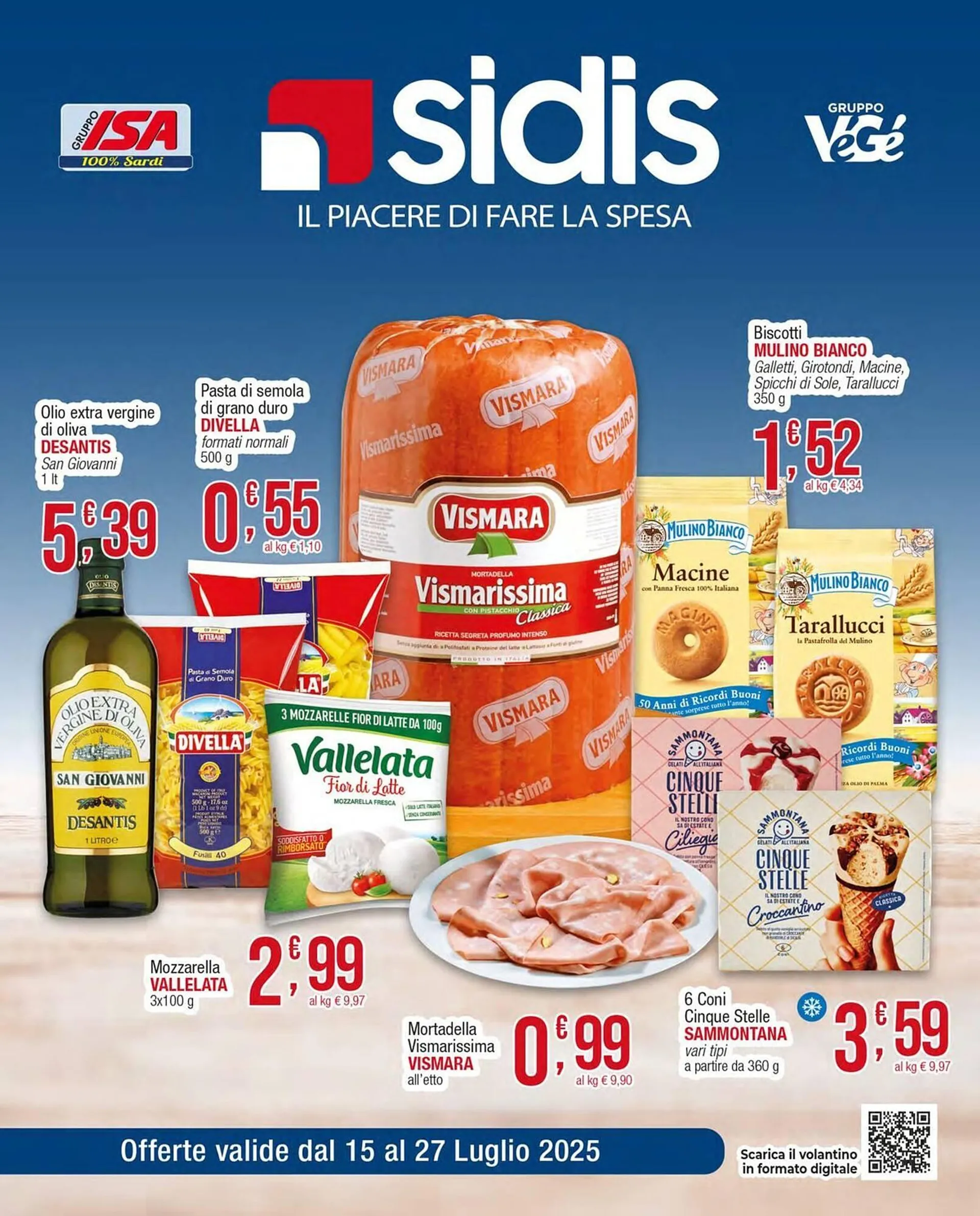 Volantino Sidis da 15 luglio a 27 luglio di 2025 - Pagina del volantino 1