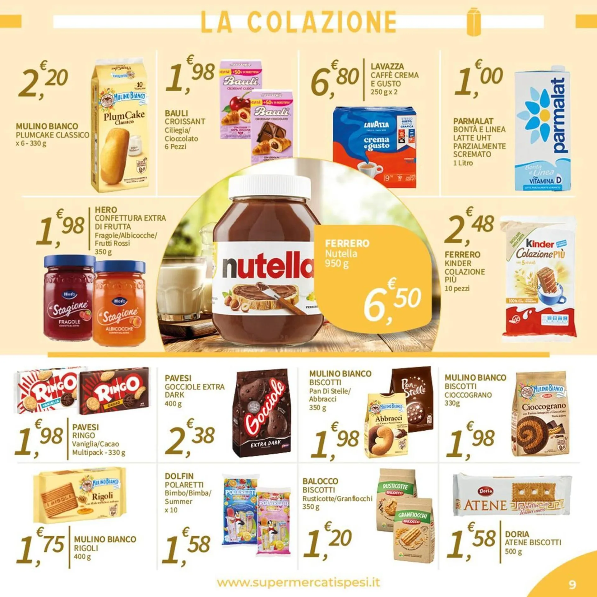 Volantino SpeSì da 17 giugno a 29 giugno di 2025 - Pagina del volantino 9