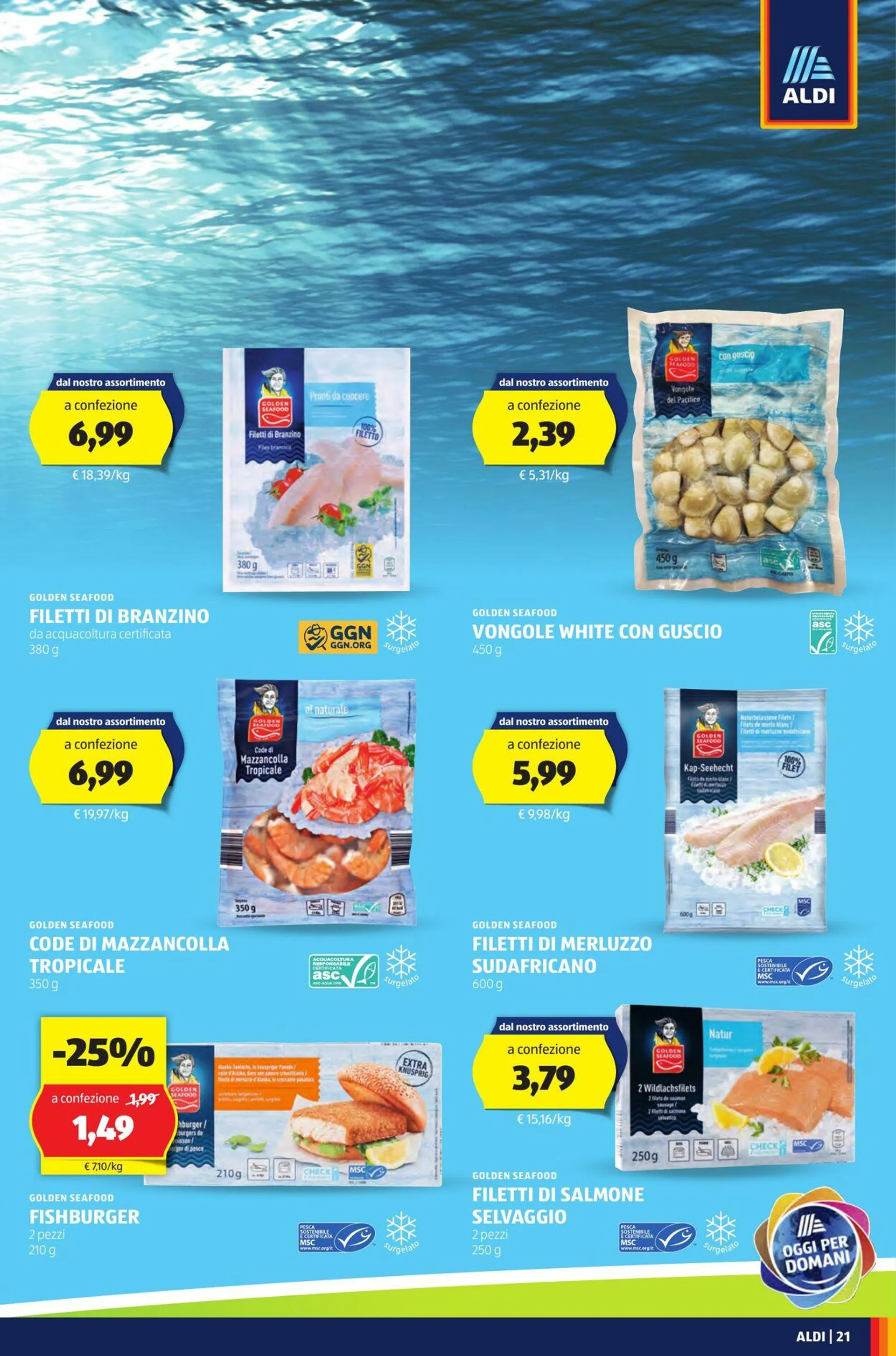 Aldi Volantino attuale da 2 giugno a 8 giugno di 2025 - Pagina del volantino 21