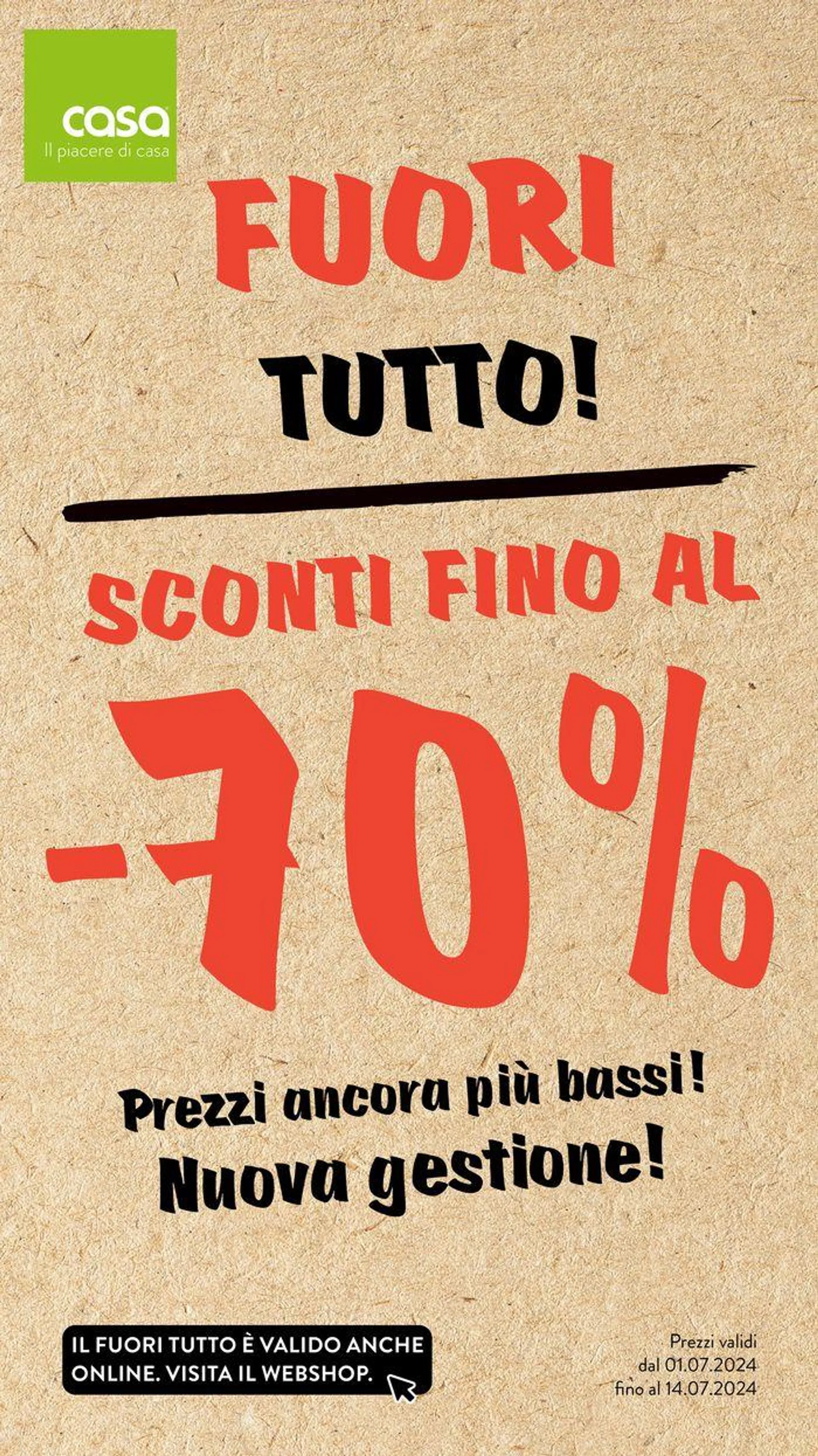 Sconti fino al 70% - 1