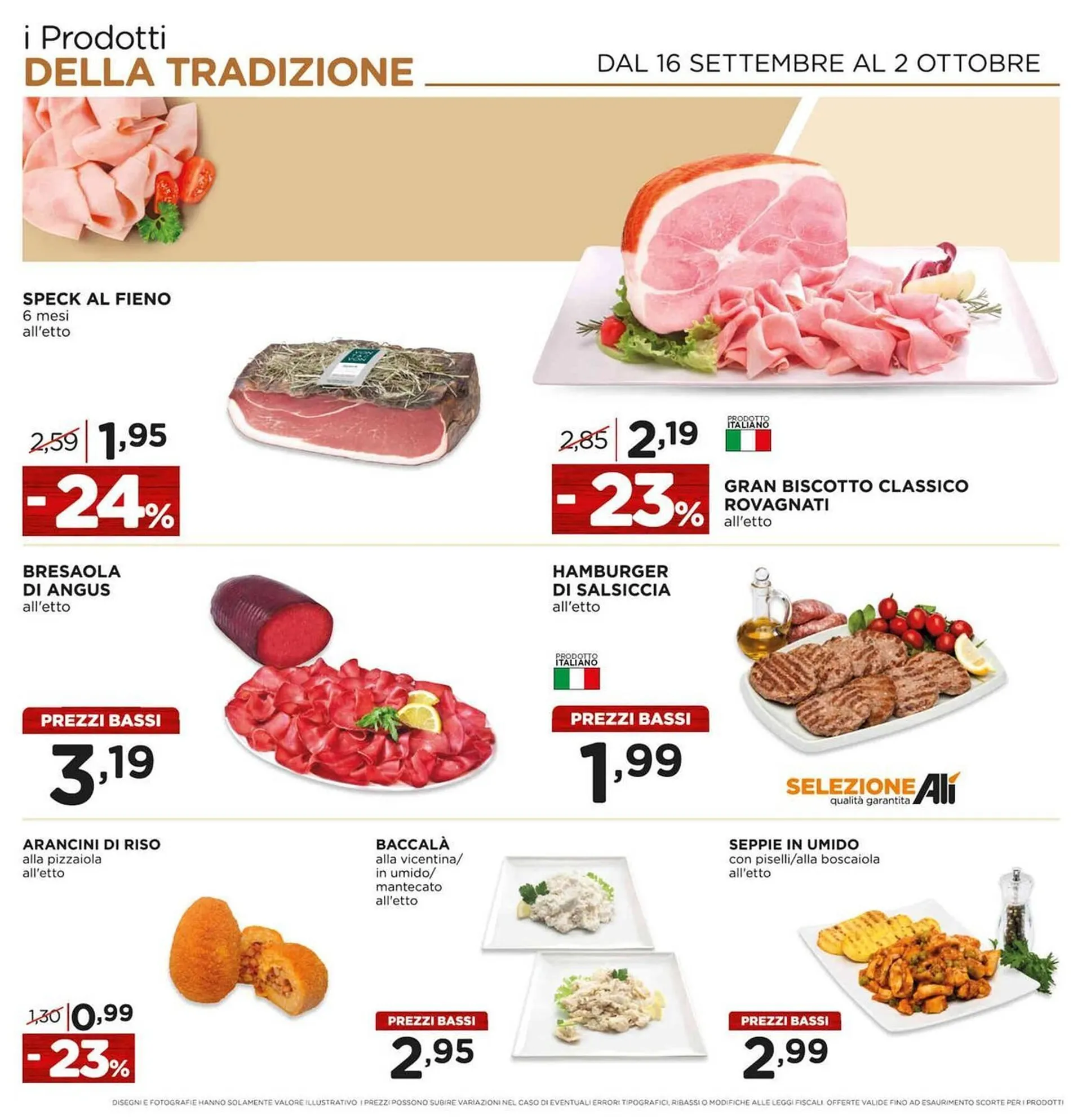 Volantino Alì Supermercati da 16 settembre a 2 ottobre di 2024 - Pagina del volantino 8