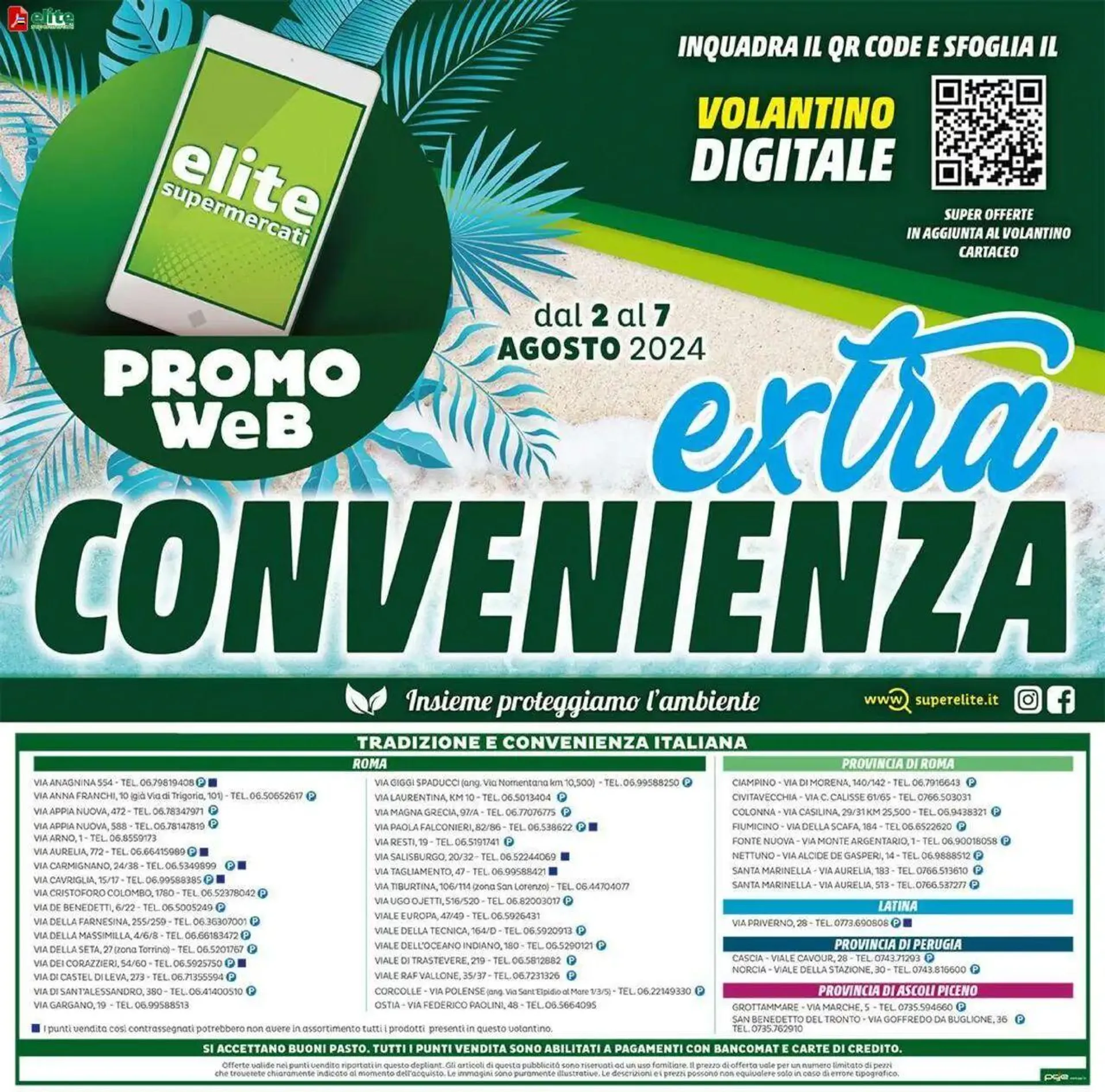 Volantino Elite Supermercati da 26 luglio a 7 agosto di 2024 - Pagina del volantino 20