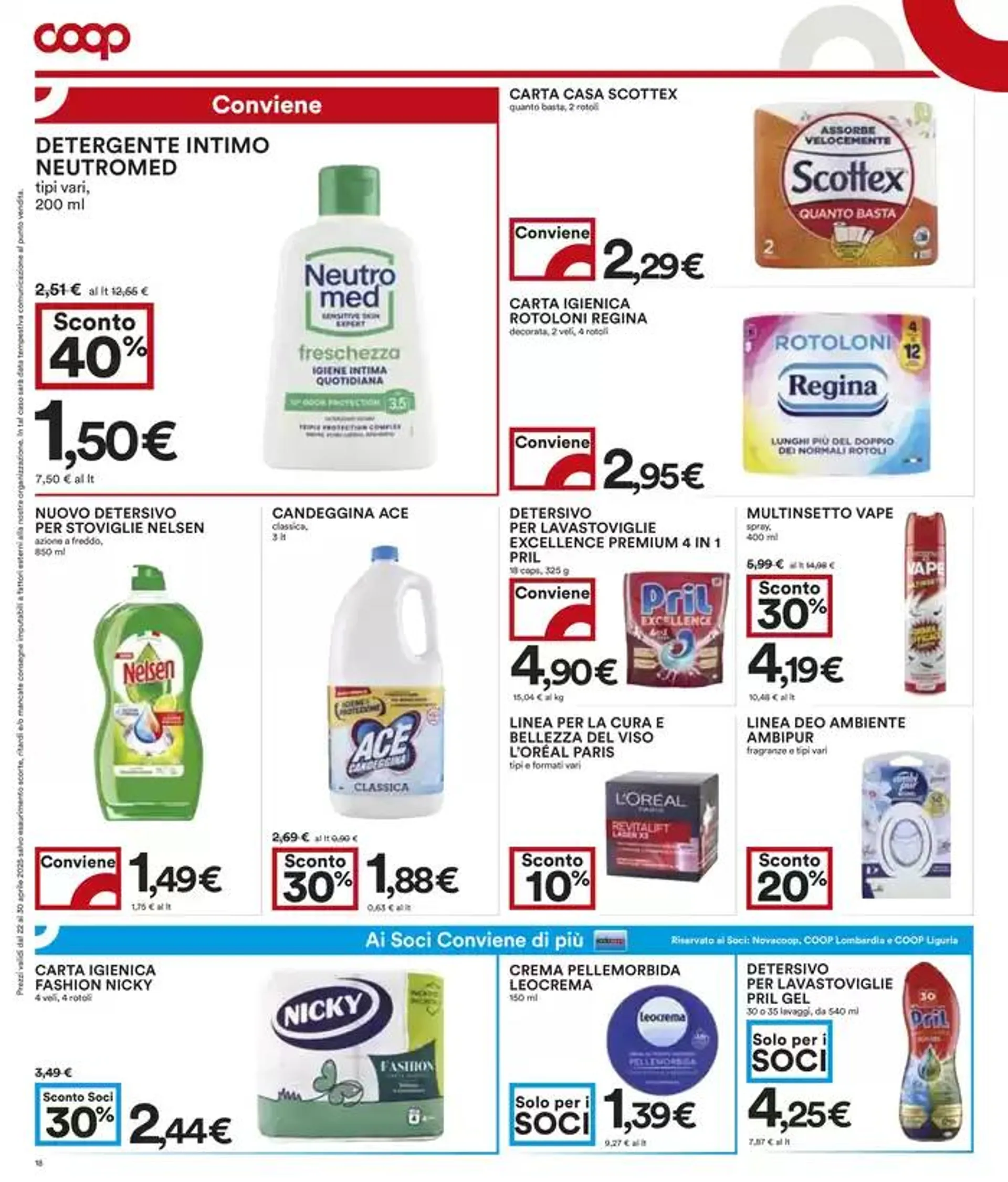 RISPARMIO da 22 aprile a 30 aprile di 2025 - Pagina del volantino 18