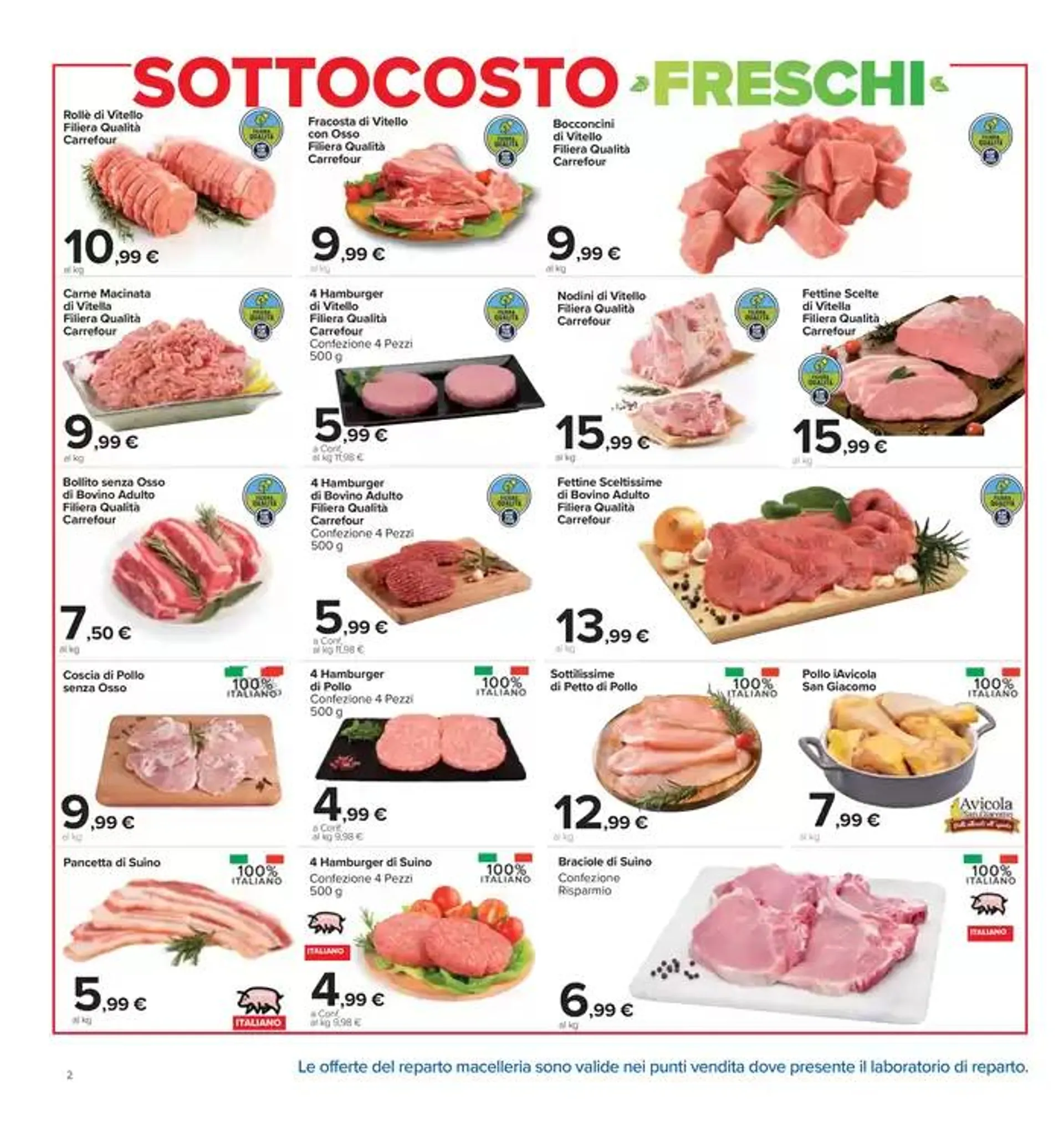 Sottocosto freschi  da 21 ottobre a 31 ottobre di 2024 - Pagina del volantino 2