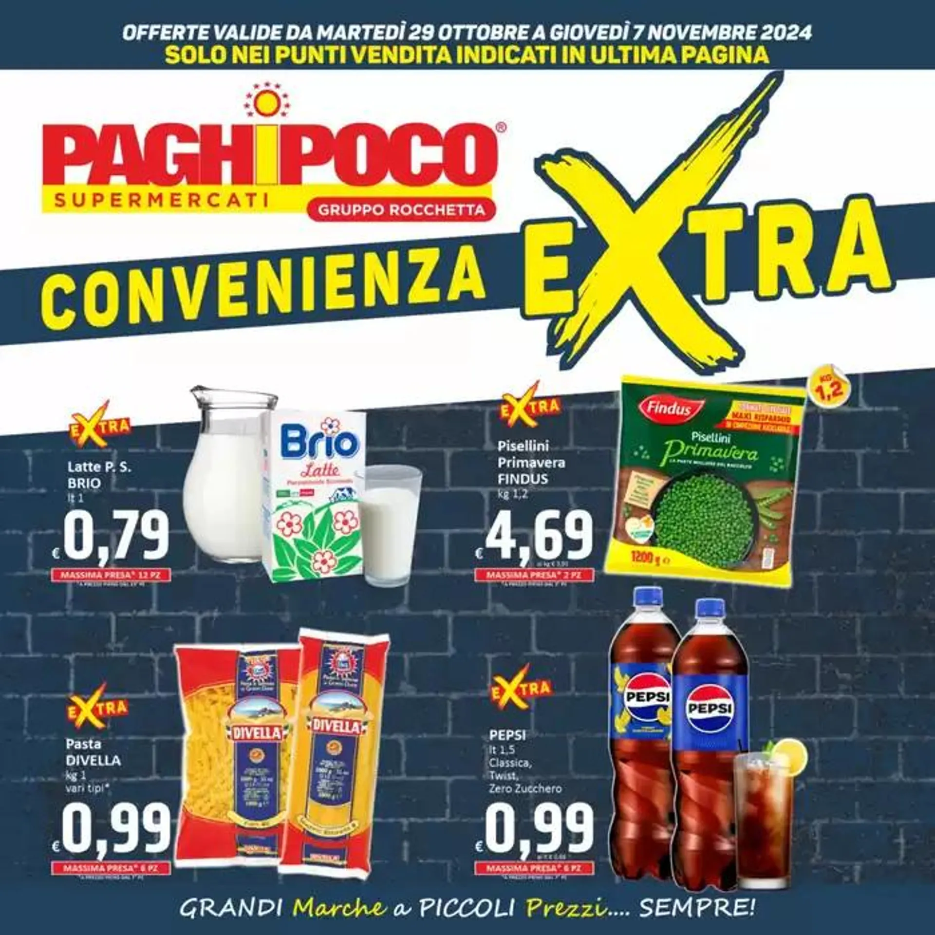 Convenienza Extra da 29 ottobre a 7 novembre di 2024 - Pagina del volantino 1