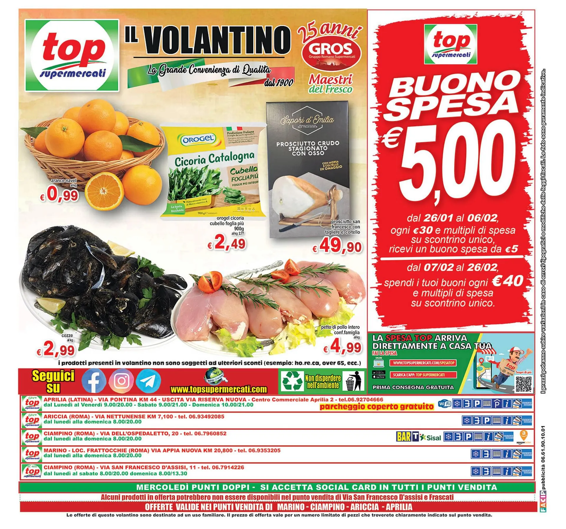 Volantino Top Supermercati da 26 gennaio a 6 febbraio di 2024 - Pagina del volantino 20