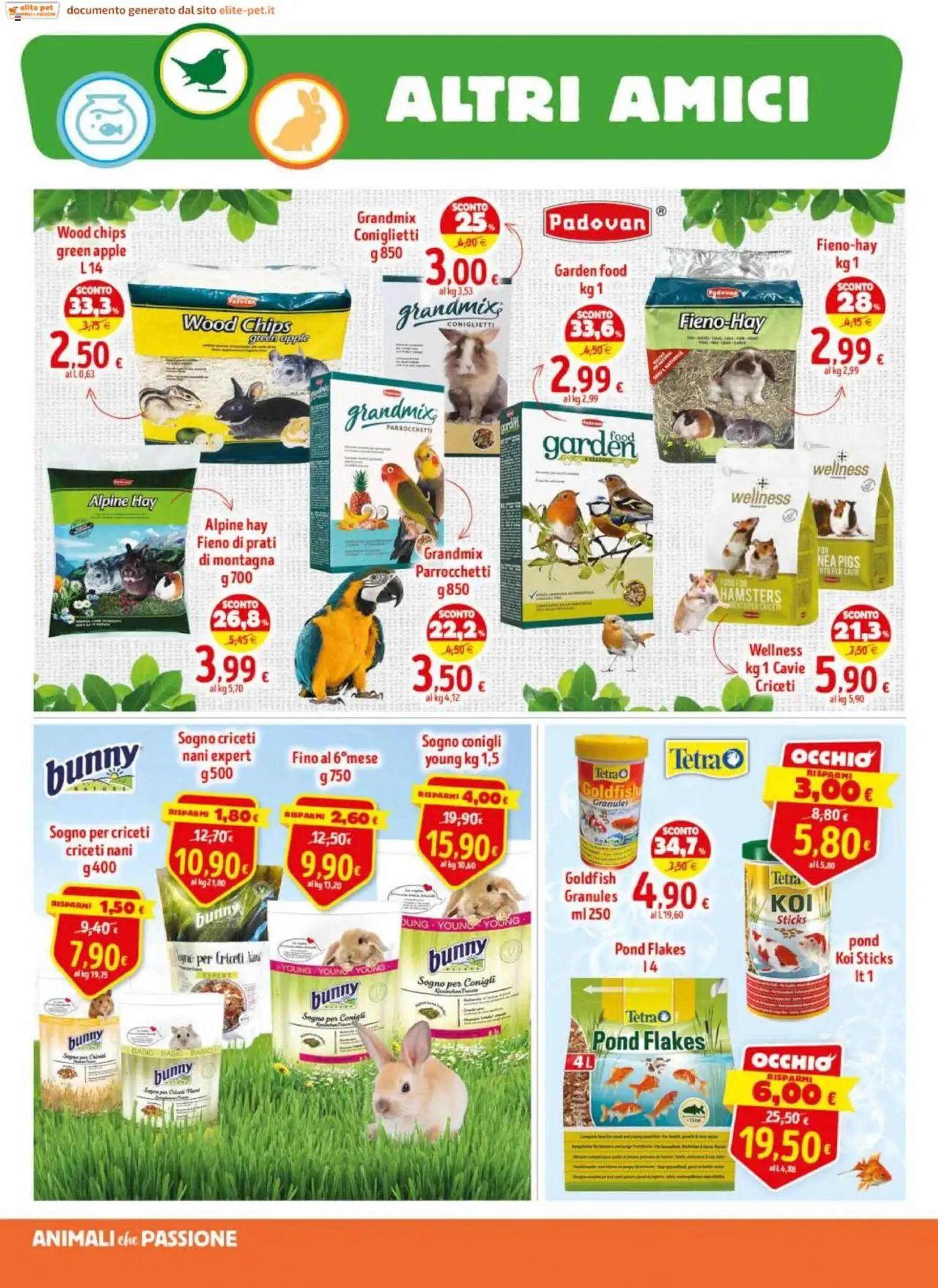 Volantino Pet Elite Supermercati da 14 ottobre a 30 ottobre di 2024 - Pagina del volantino 14