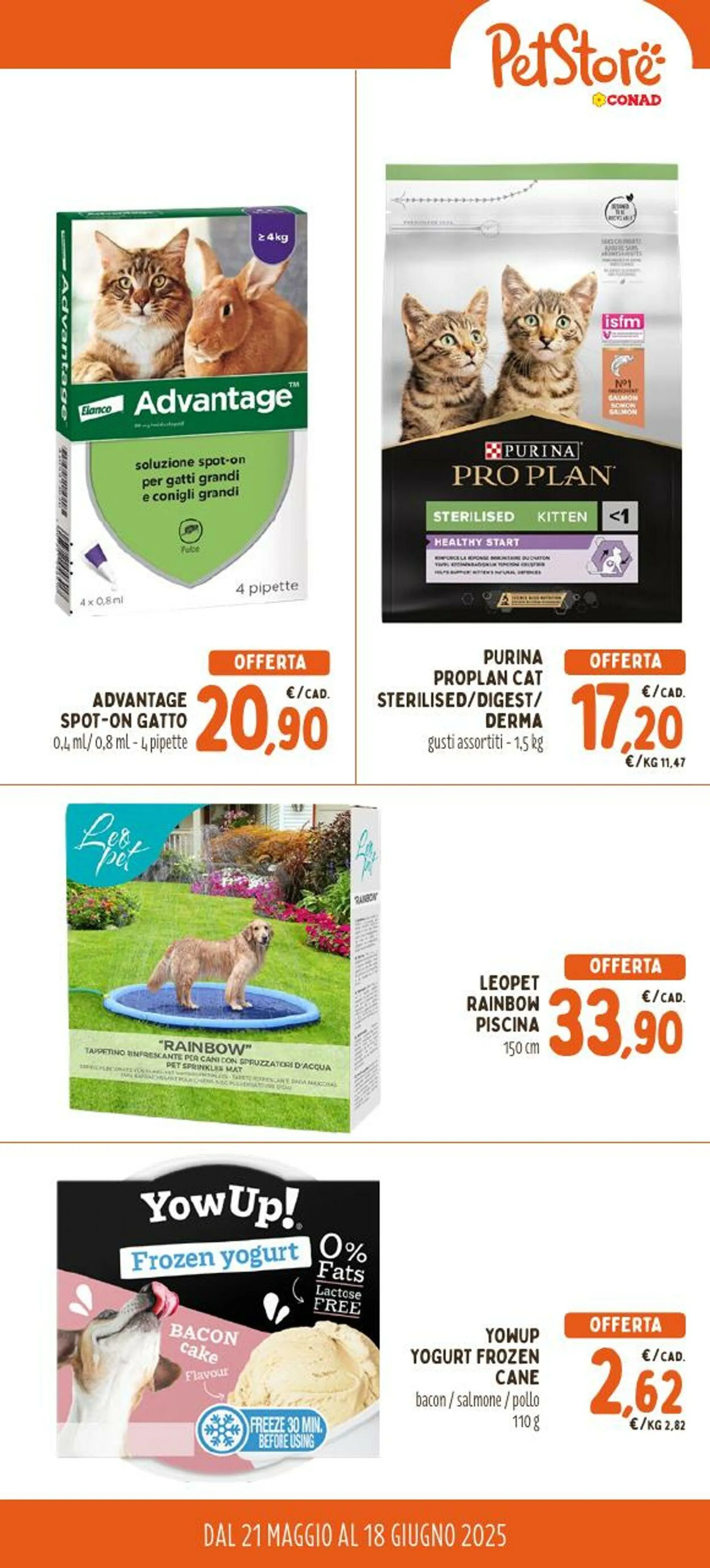 Conad - Pet Store - Palermo Volantino attuale da 21 maggio a 18 giugno di 2025 - Pagina del volantino 2