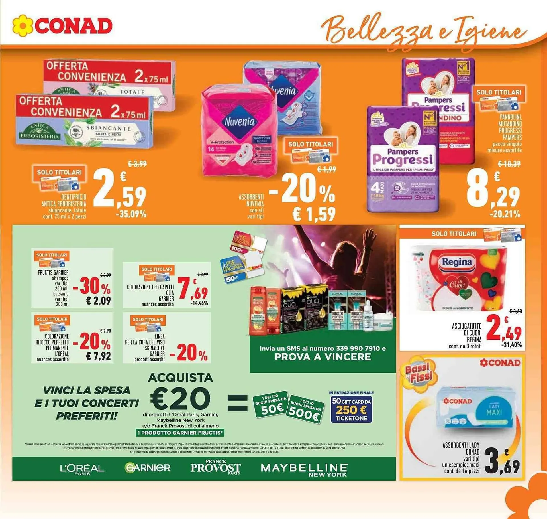 Volantino Conad da 19 settembre a 2 ottobre di 2024 - Pagina del volantino 19