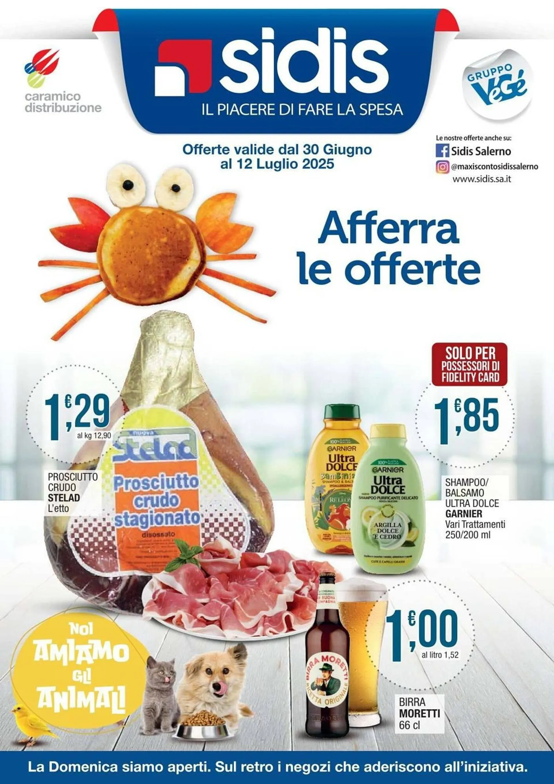 Volantino Sidis da 30 giugno a 12 luglio di 2025 - Pagina del volantino 1