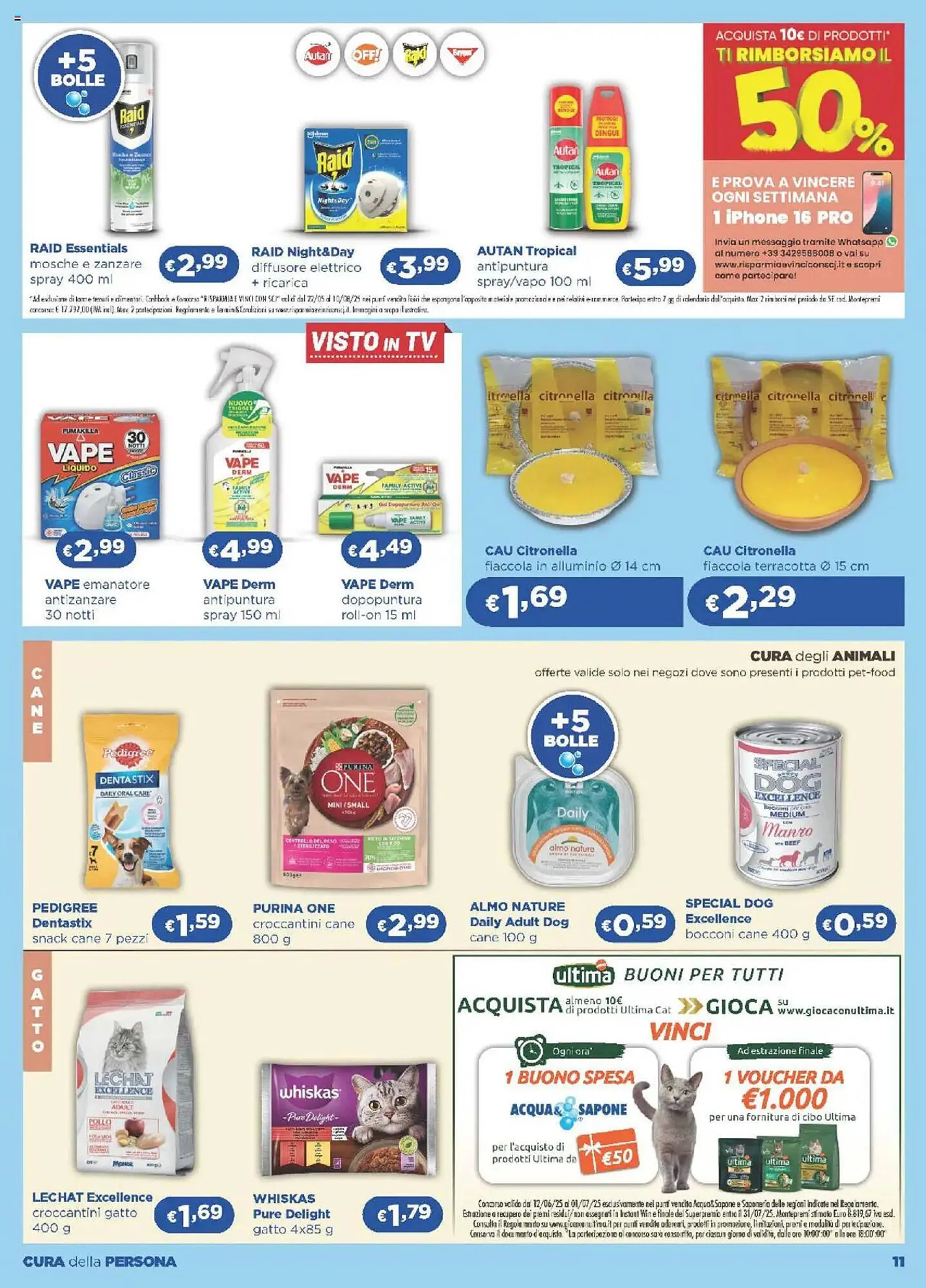 Volantino Acqua & Sapone da 12 giugno a 1 luglio di 2025 - Pagina del volantino 11