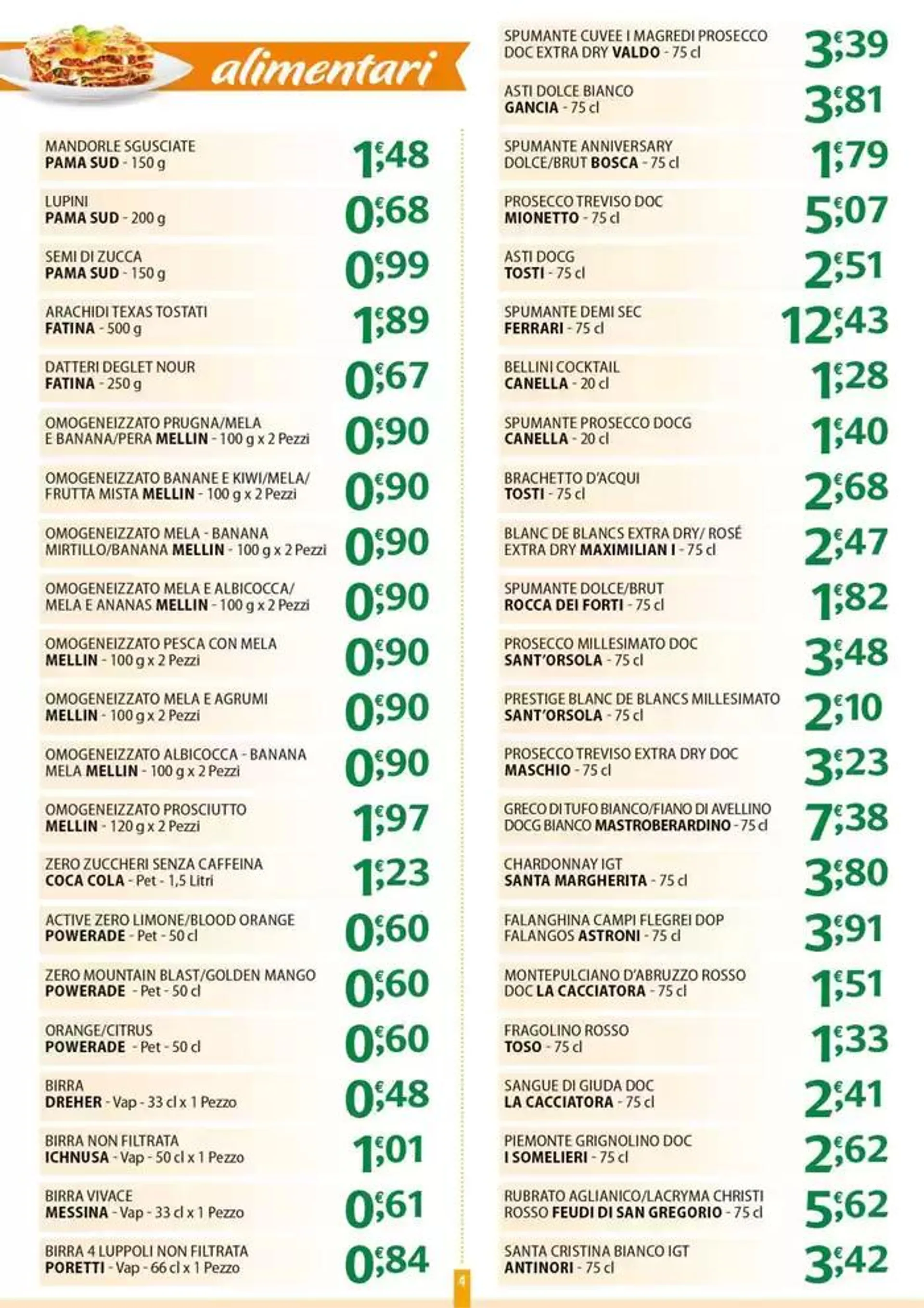 Sottocosto da 11 dicembre a 13 dicembre di 2024 - Pagina del volantino 4