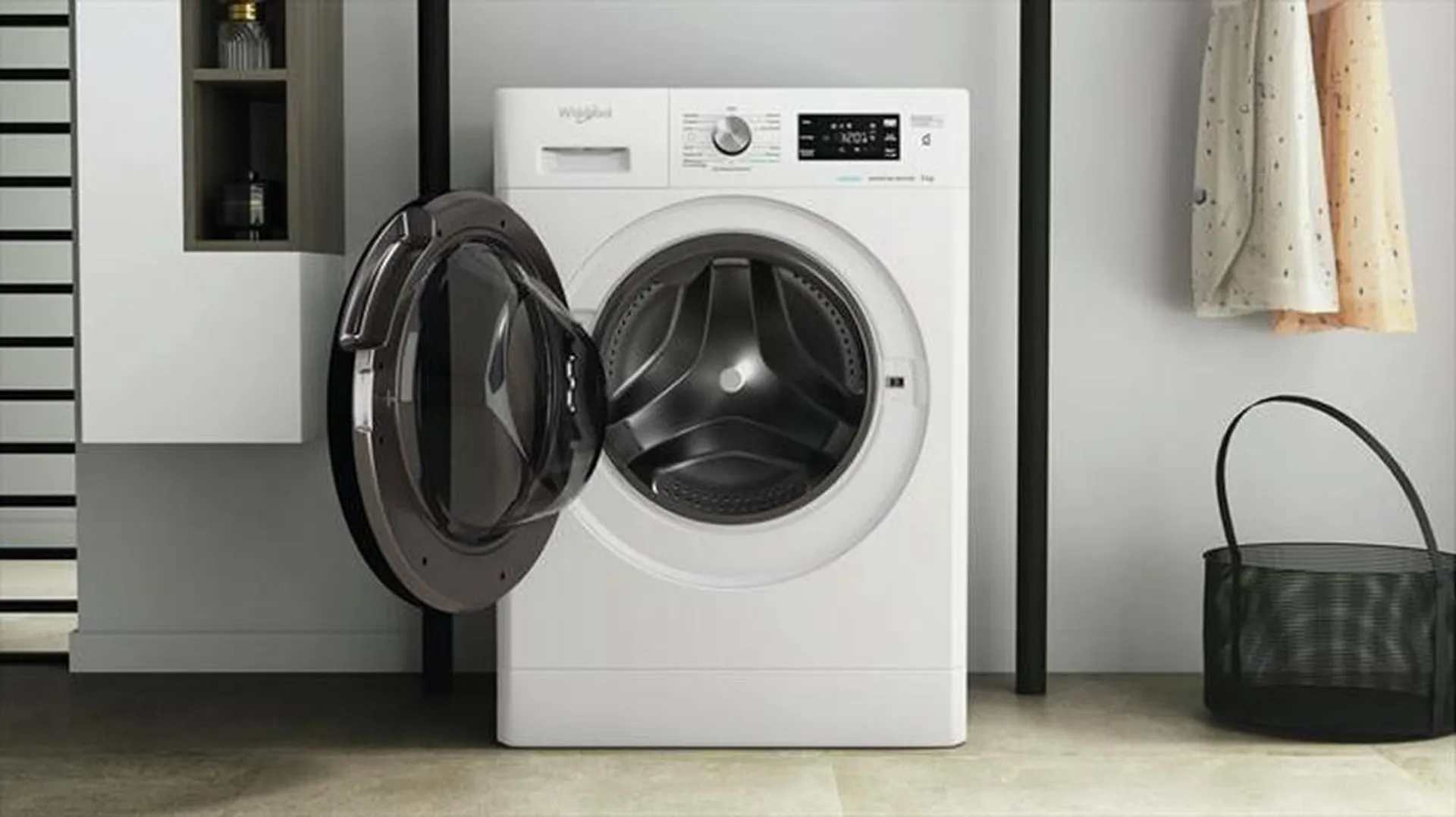 WHIRLPOOL - Lavatrice FRESHCARE FFB R649 BV IT 9 Kg Classe A-Bianco