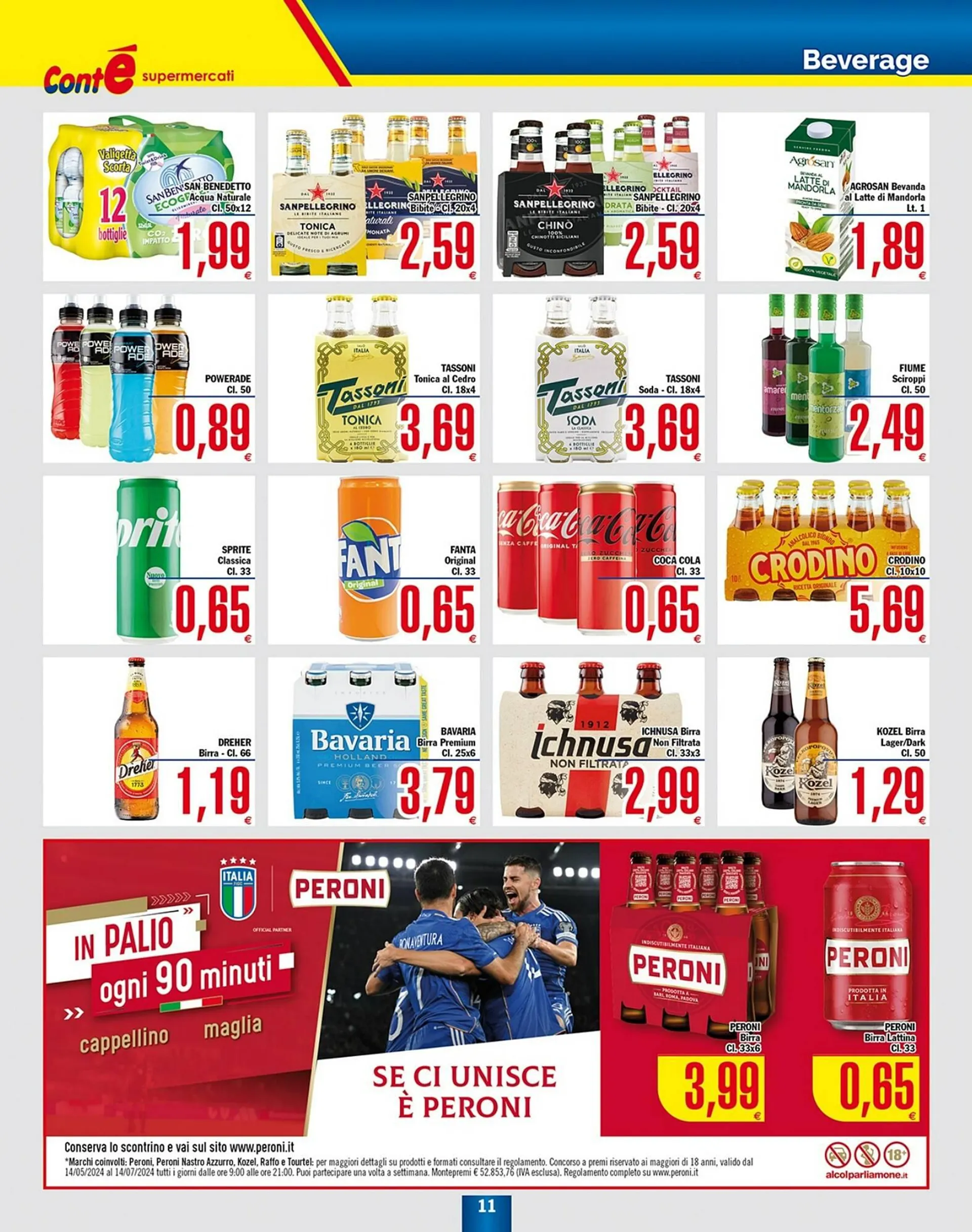 Volantino Conté Supermercati da 4 luglio a 14 luglio di 2024 - Pagina del volantino 11