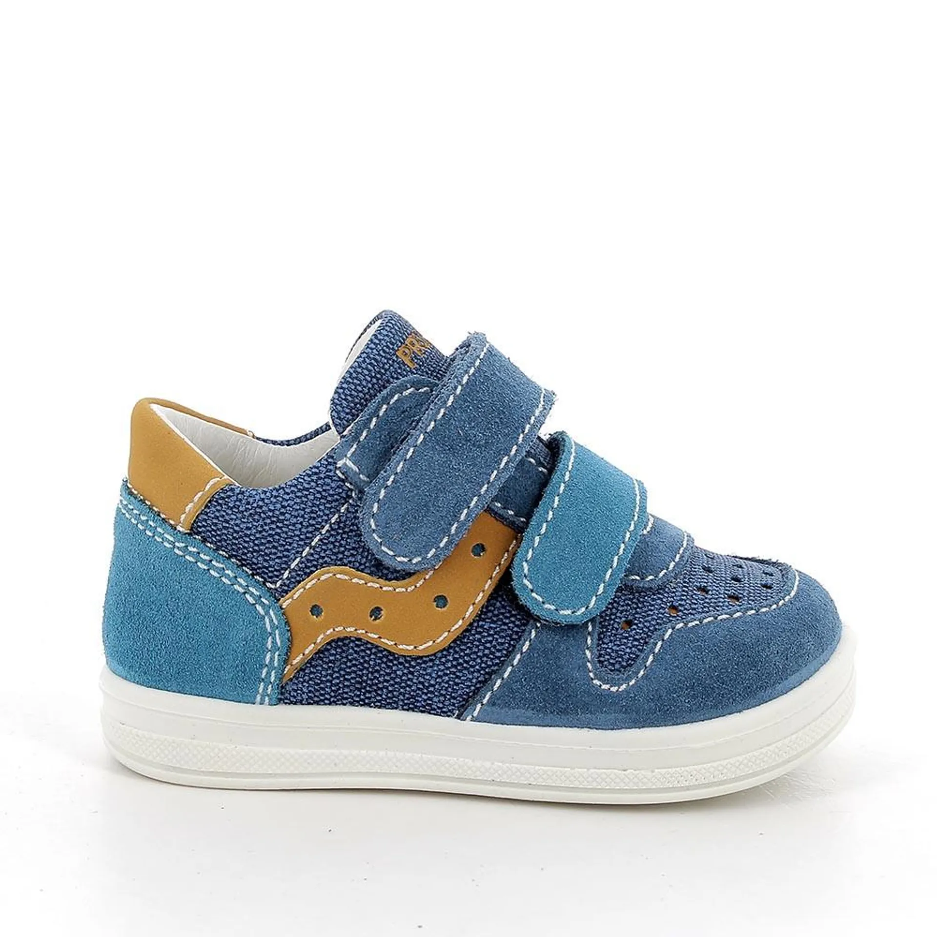 Scarpe da bambino jeans-azzurro