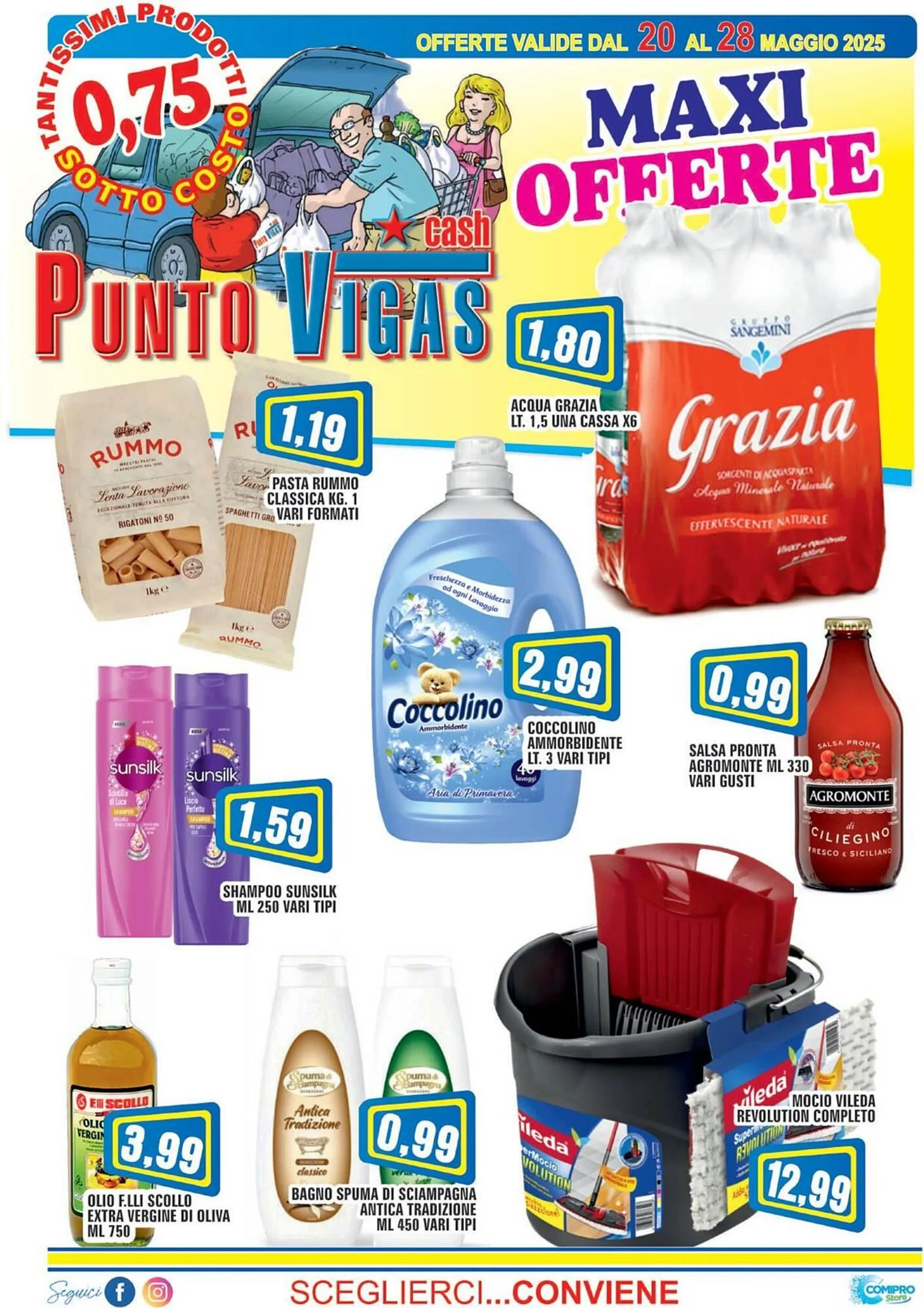 Volantino Punto Vigas - 1