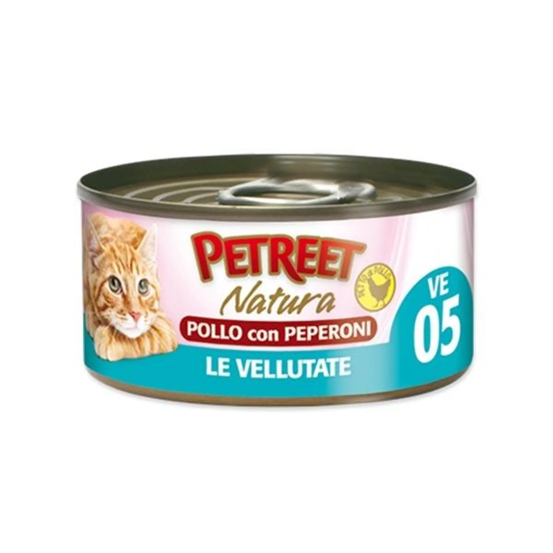 Petreet - Natura Le Vellutate Pollo con Peperoni