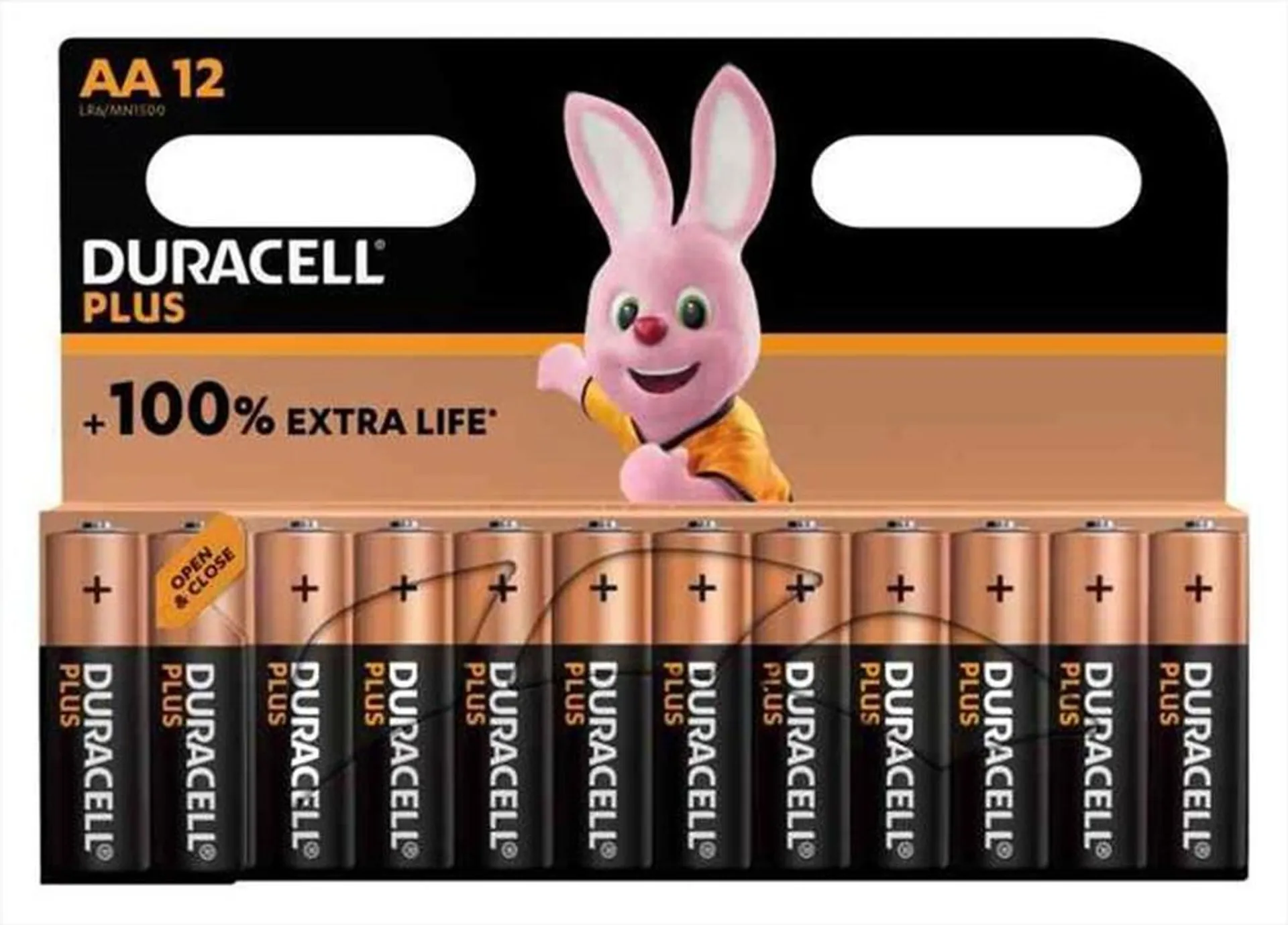 DURACELL - PLUS 100 STILO AA B12