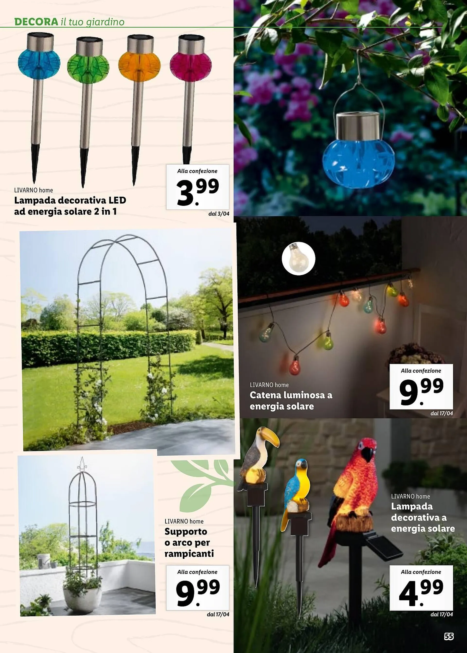 Volantino Lidl da 4 aprile a 30 aprile di 2025 - Pagina del volantino 55