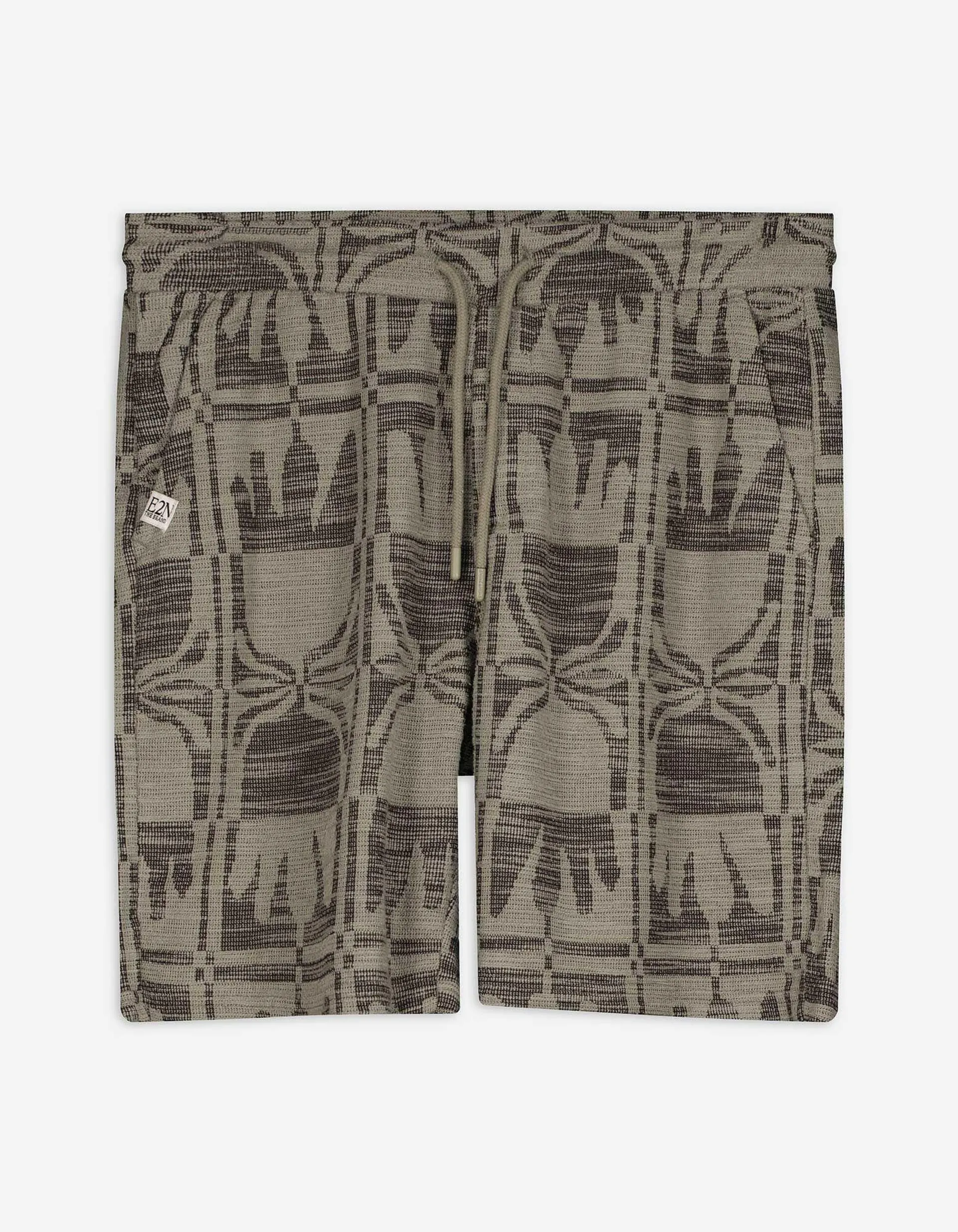 Pantaloncini - Jacquard - verde chiaro