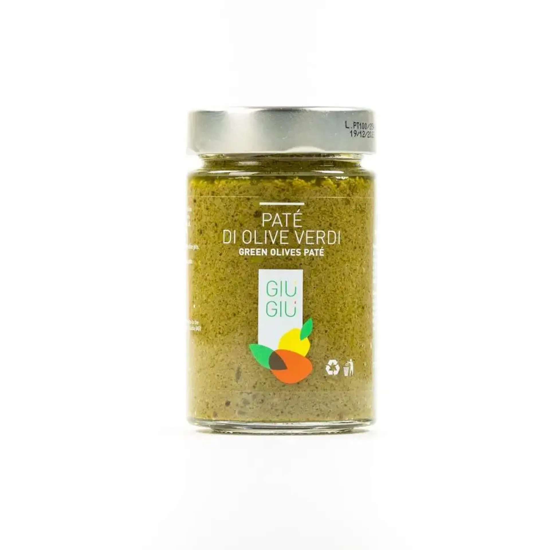 Giù Giù Patè olive verdi gr. 200