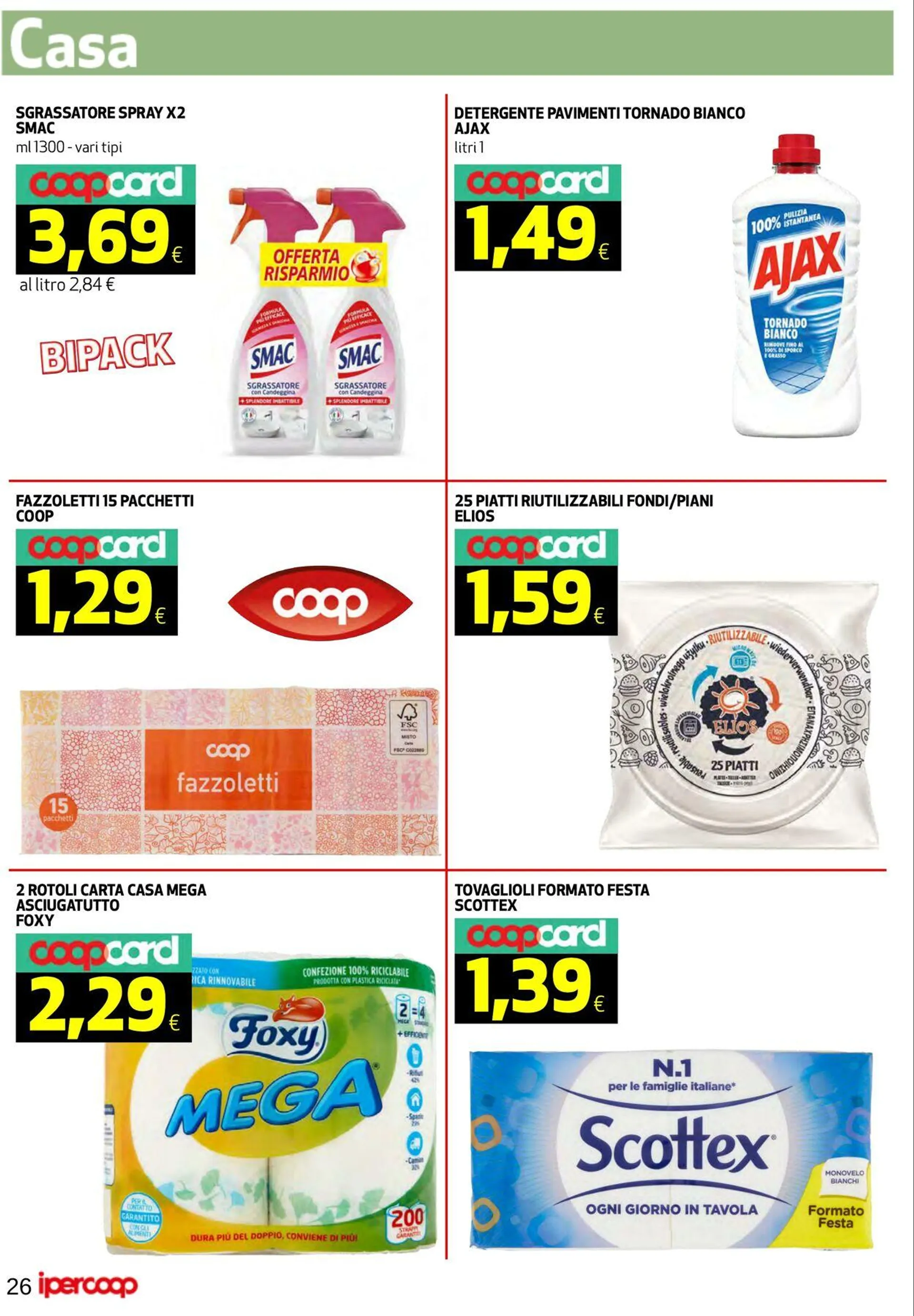 Coop Volantino attuale da 13 giugno a 24 giugno di 2025 - Pagina del volantino 26