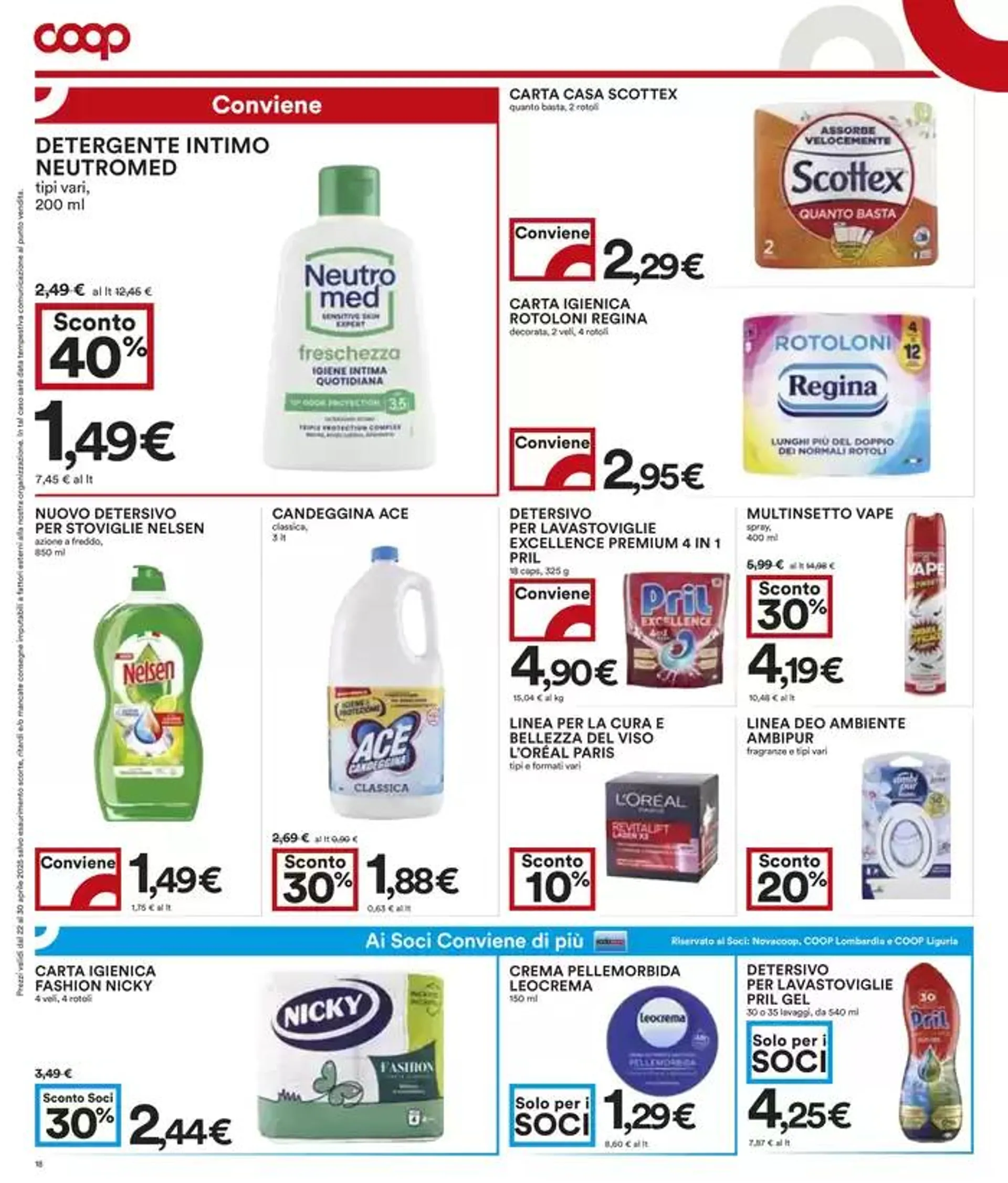 RISPARMIO da 22 aprile a 30 aprile di 2025 - Pagina del volantino 18