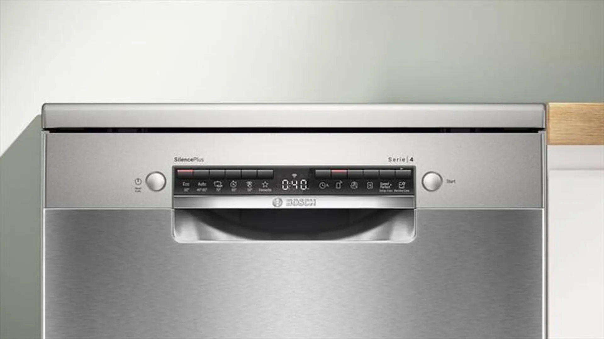 BOSCH - Lavastoviglie SMS4EMI01E Classe B 14 coperti-Acciaio inossidabile