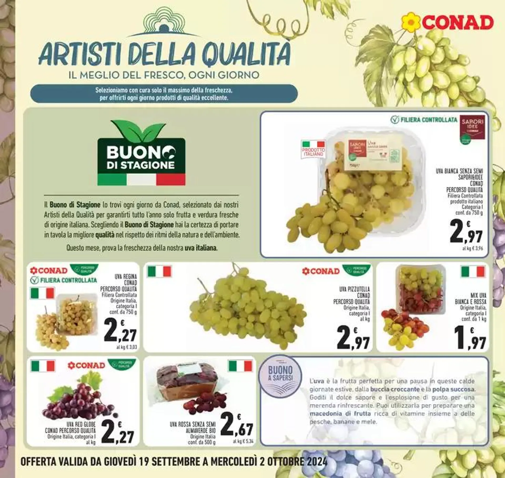 Speciale Conad da 19 settembre a 2 ottobre di 2024 - Pagina del volantino 8