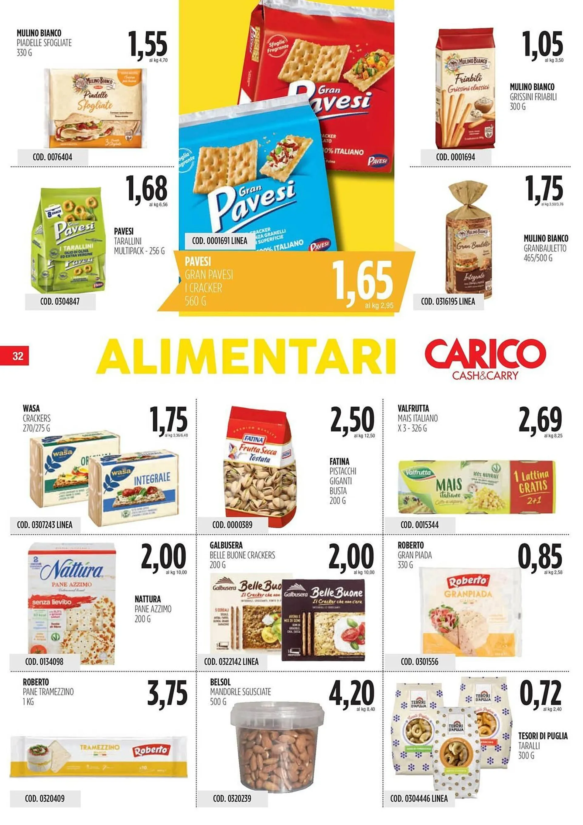 Volantino Carico Cash & Carry da 9 maggio a 22 maggio di 2024 - Pagina del volantino 32