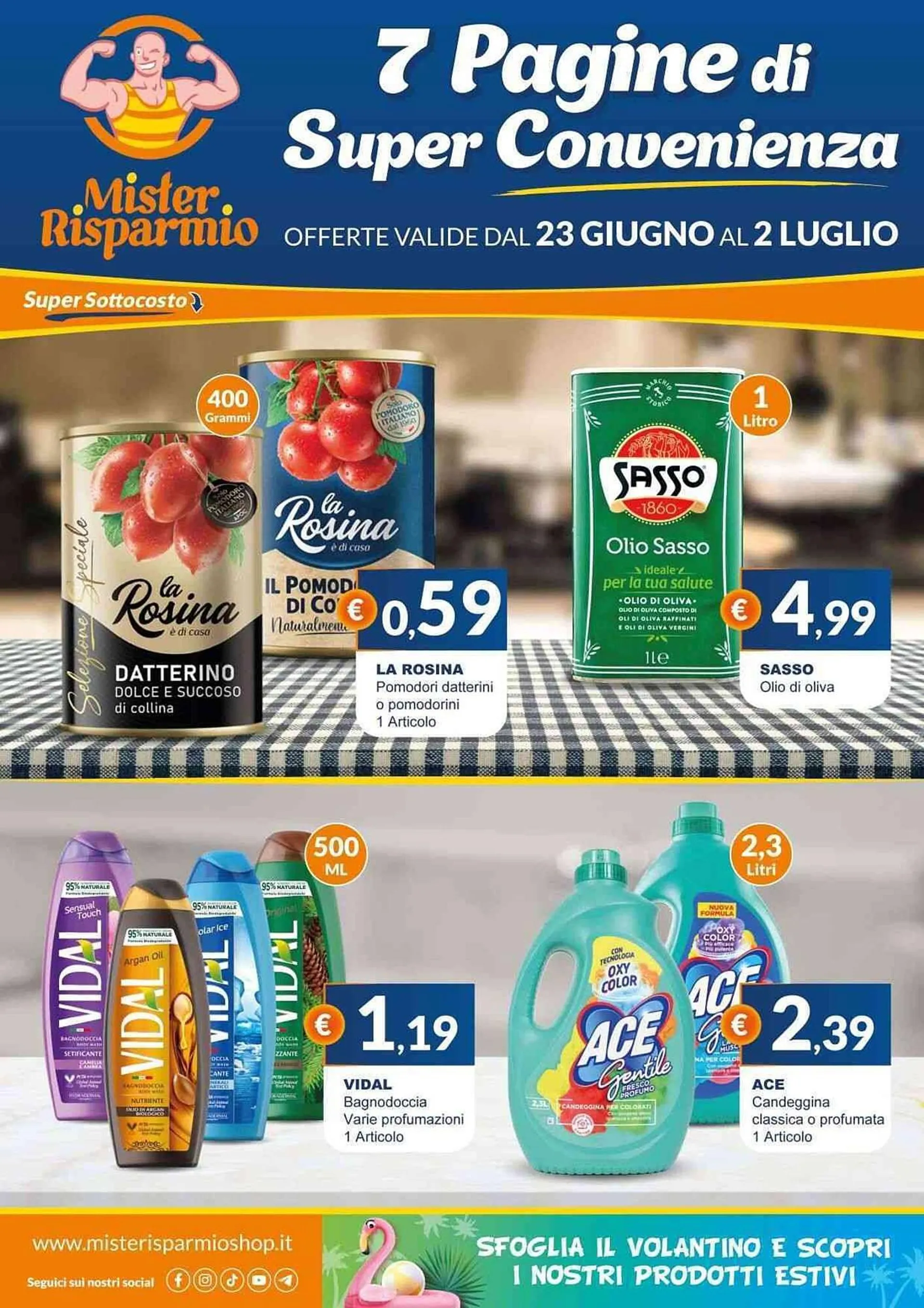 Volantino Mister Risparmio - 1