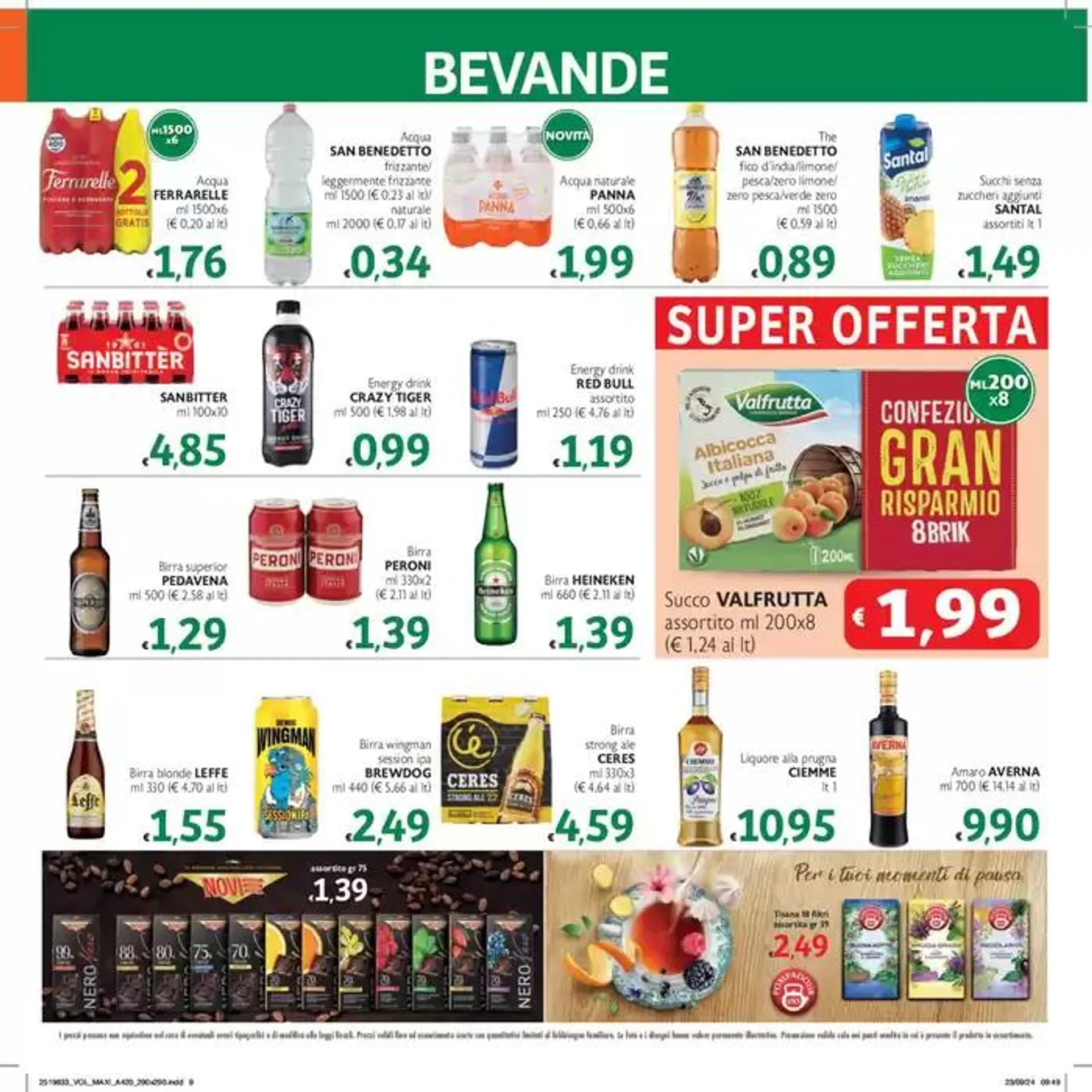 Super offerte da 10 ottobre a 23 ottobre di 2024 - Pagina del volantino 9