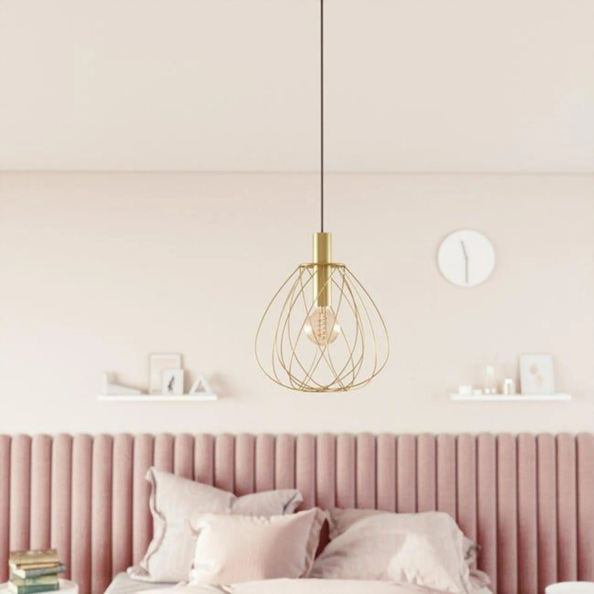 Lampadario Design Merone oro in ferro, D. 32 cm, INSPIRE Vedi i dettagli del prodotto