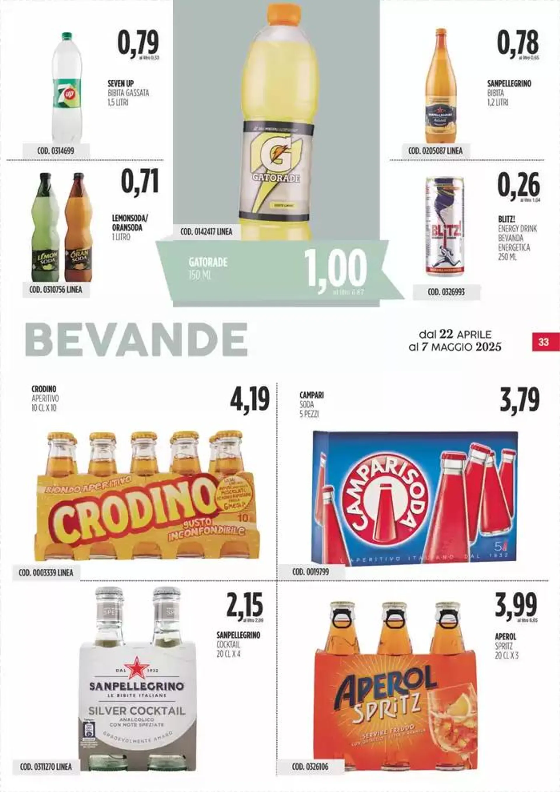 Offerte Carico Cash & Carry da 22 aprile a 7 maggio di 2025 - Pagina del volantino 33