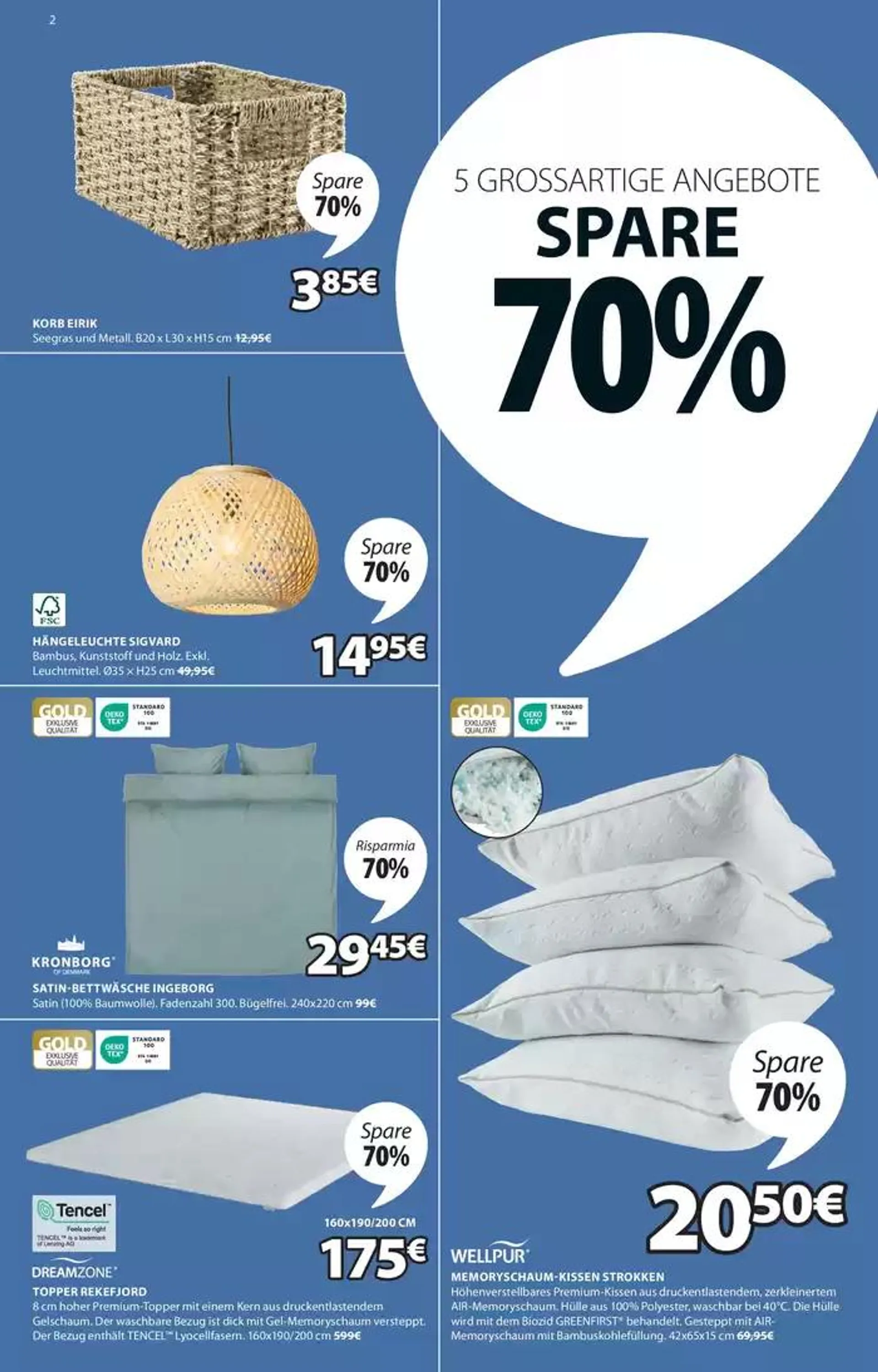 Wir feiern 100 Stores in Italien da 3 aprile a 30 aprile di 2025 - Pagina del volantino 2