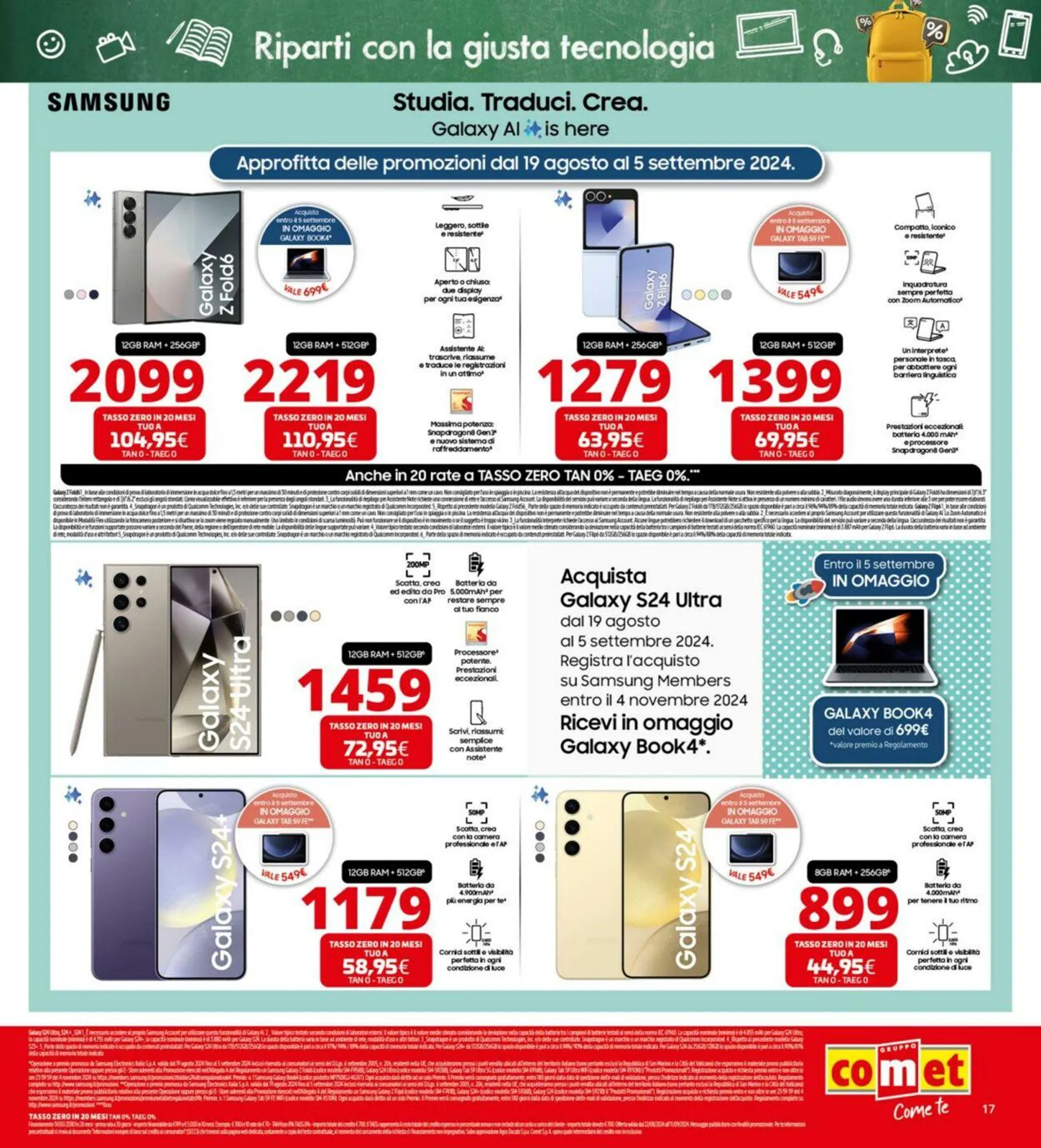 Comet Volantino attuale da 21 agosto a 11 settembre di 2024 - Pagina del volantino 17