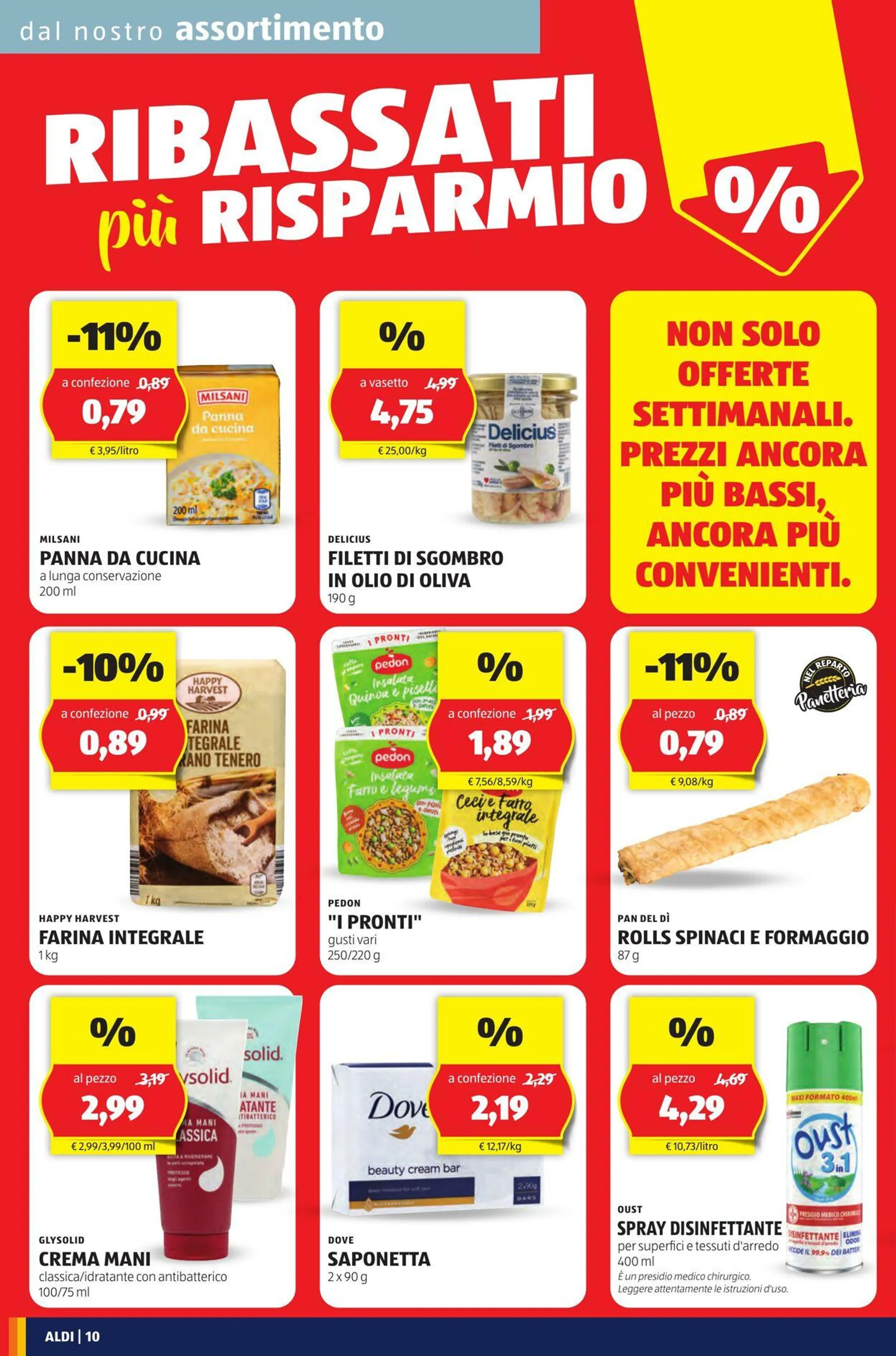 Aldi Volantino attuale da 7 luglio a 13 luglio di 2025 - Pagina del volantino 10