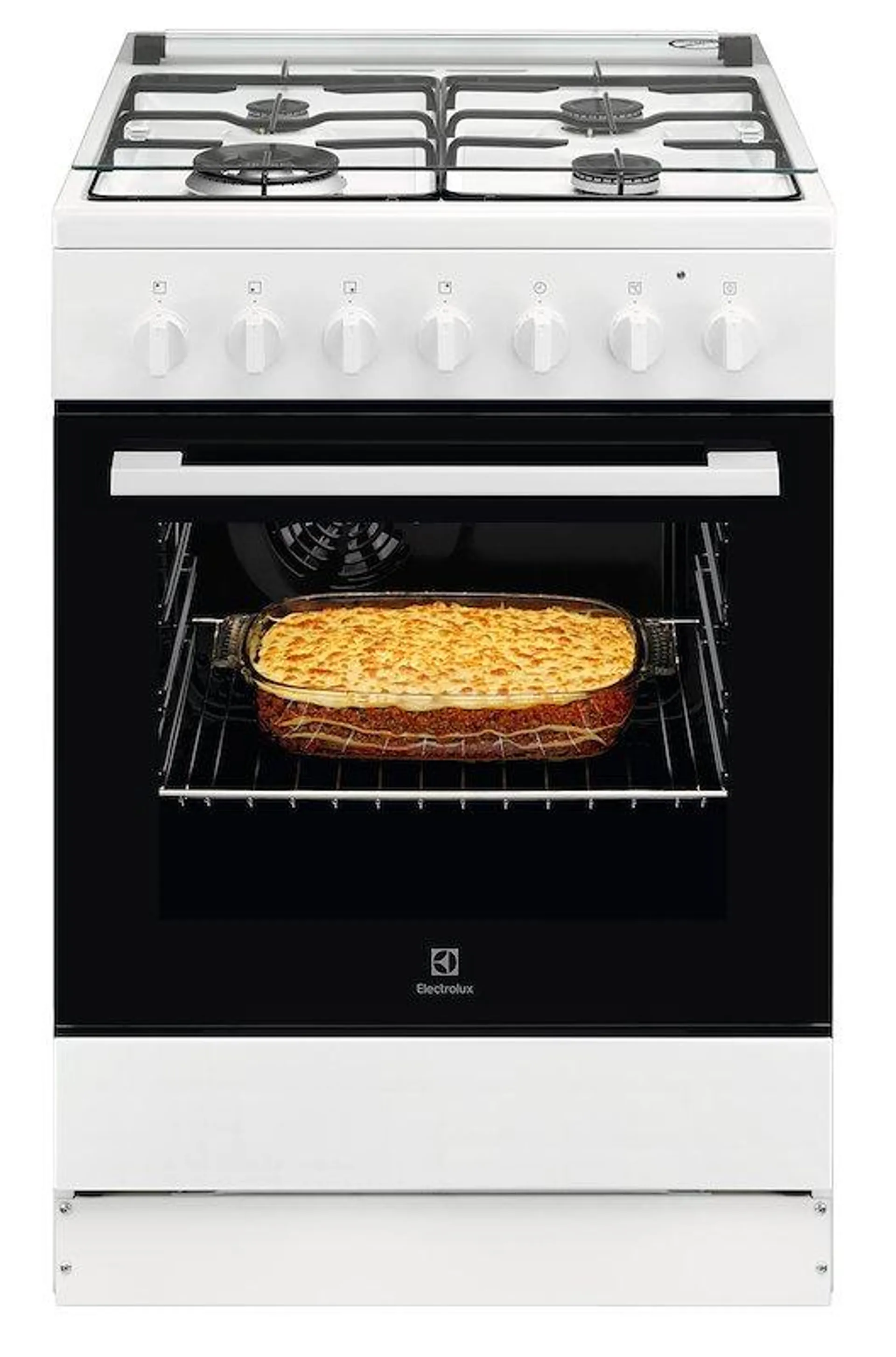 Electrolux Cucina a gas Lkk620010w Bianco