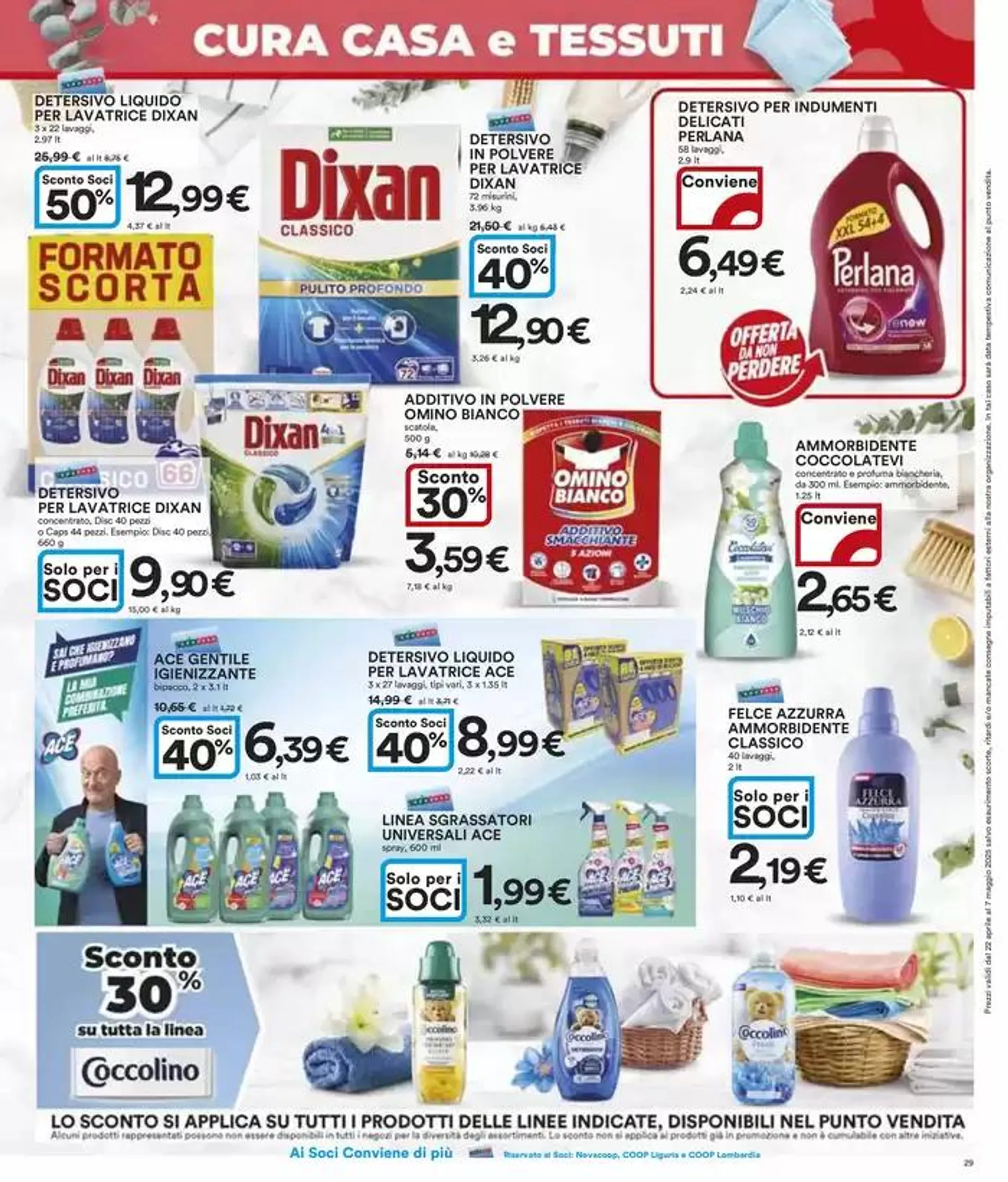 Tutto a 1€, 2€, 3€, 5€ da 22 aprile a 7 maggio di 2025 - Pagina del volantino 29