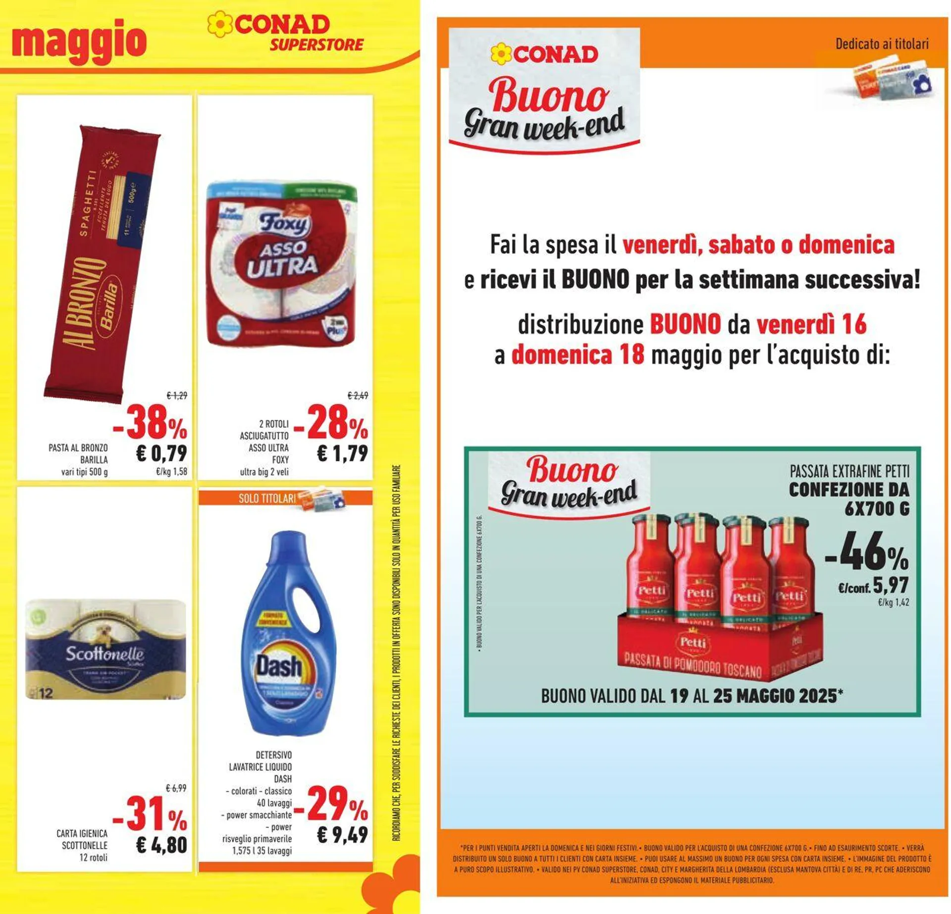 Conad - Superstore - Milano Volantino attuale da 21 maggio a 4 giugno di 2025 - Pagina del volantino 39