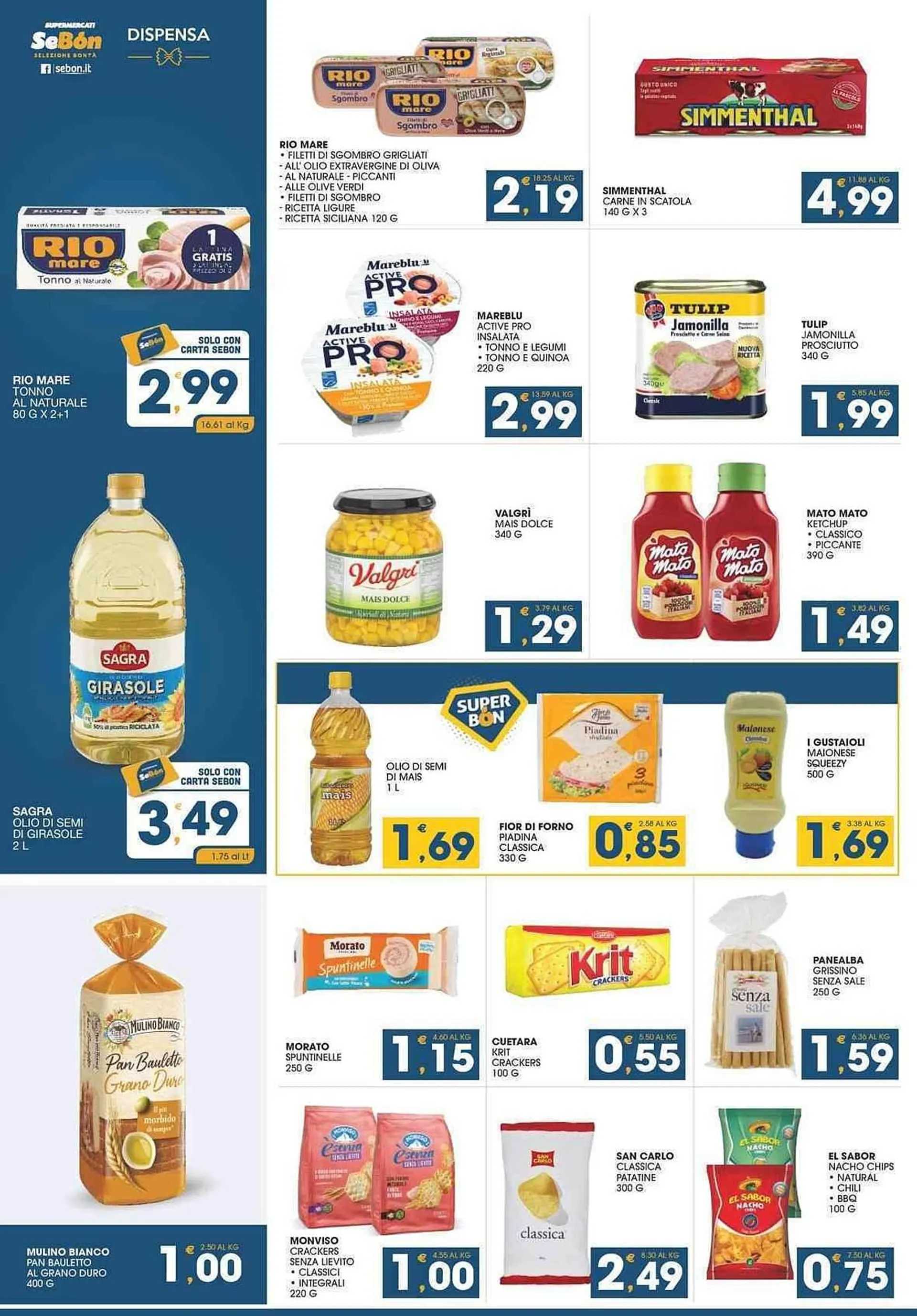 Volantino SeBón Supermercati da 3 giugno a 12 giugno di 2025 - Pagina del volantino 8