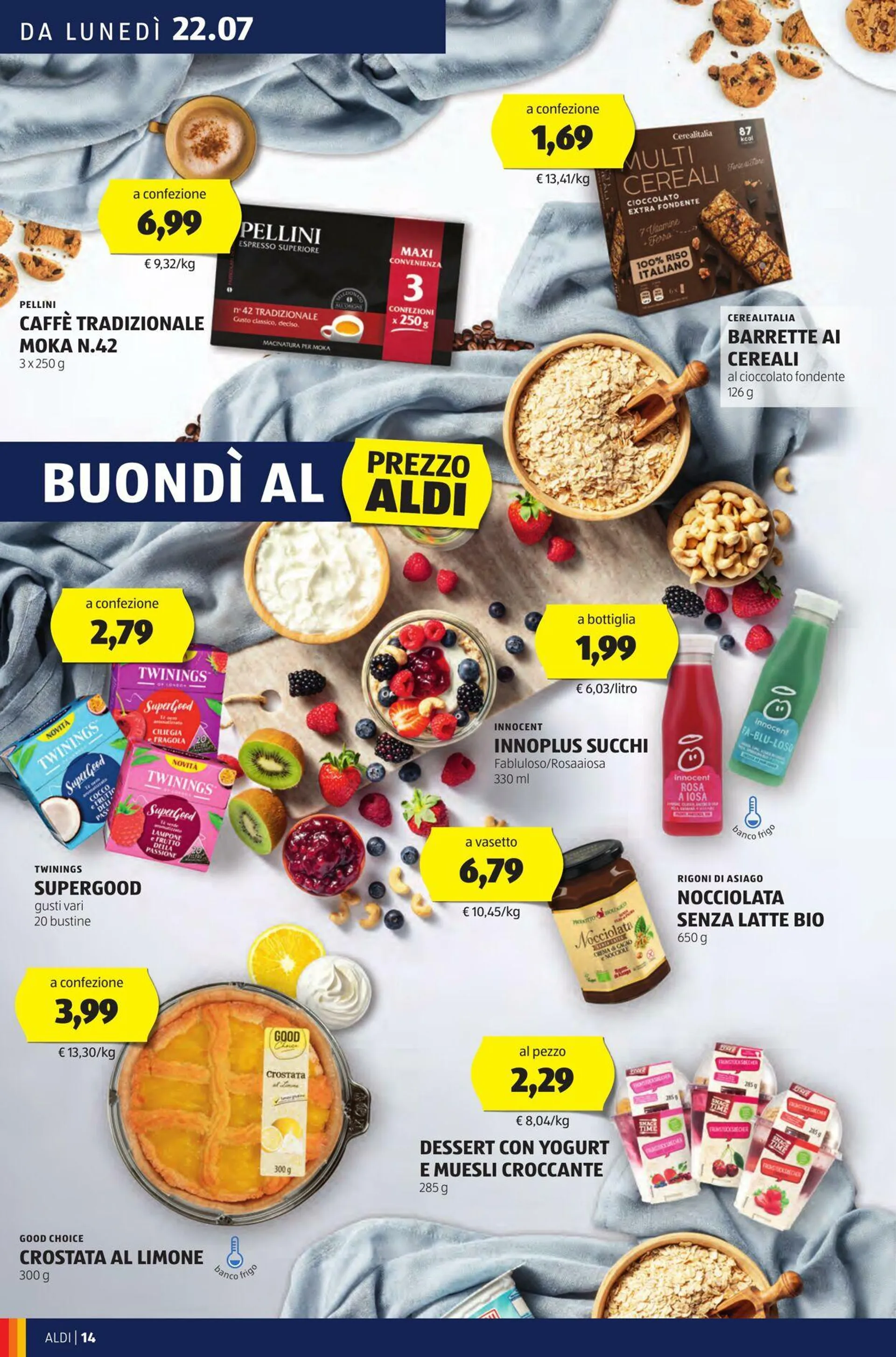 Aldi Volantino attuale da 22 luglio a 28 luglio di 2024 - Pagina del volantino 14