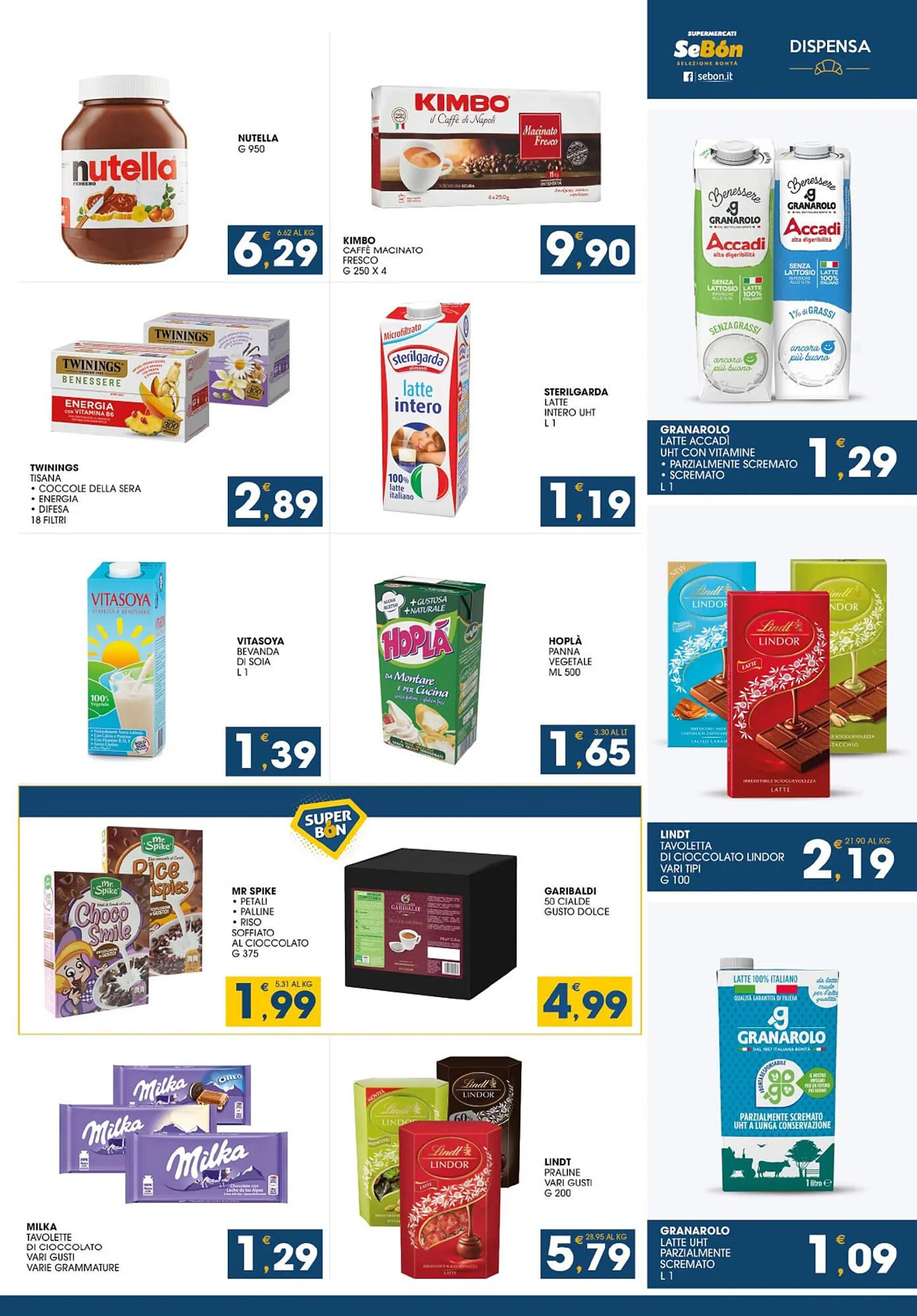 Volantino SeBón Supermercati da 13 dicembre a 25 dicembre di 2024 - Pagina del volantino 15