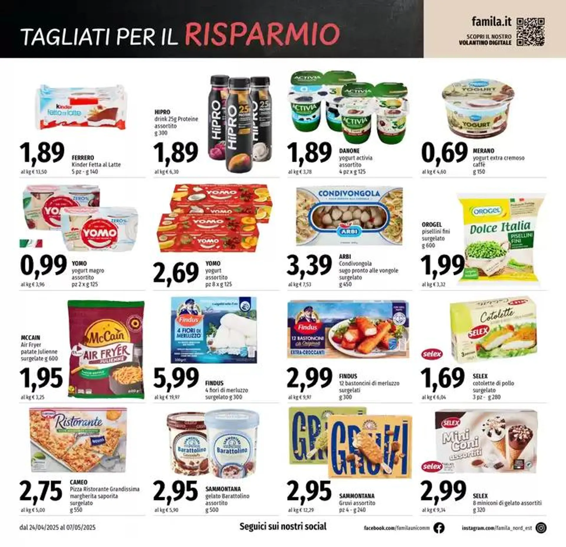 TAGLIATI PER IL RISPARMIO da 24 aprile a 7 maggio di 2025 - Pagina del volantino 10