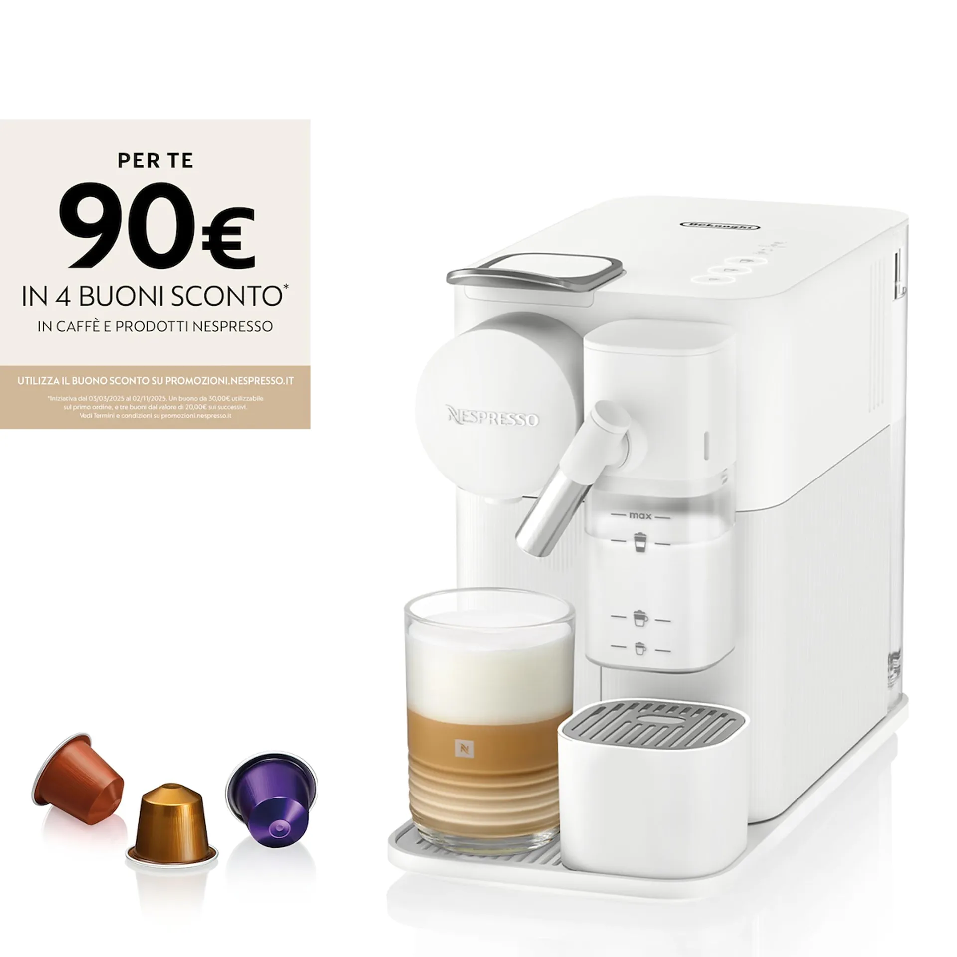 DE'LONGHI - LATTISSIMA ONE EN510.W