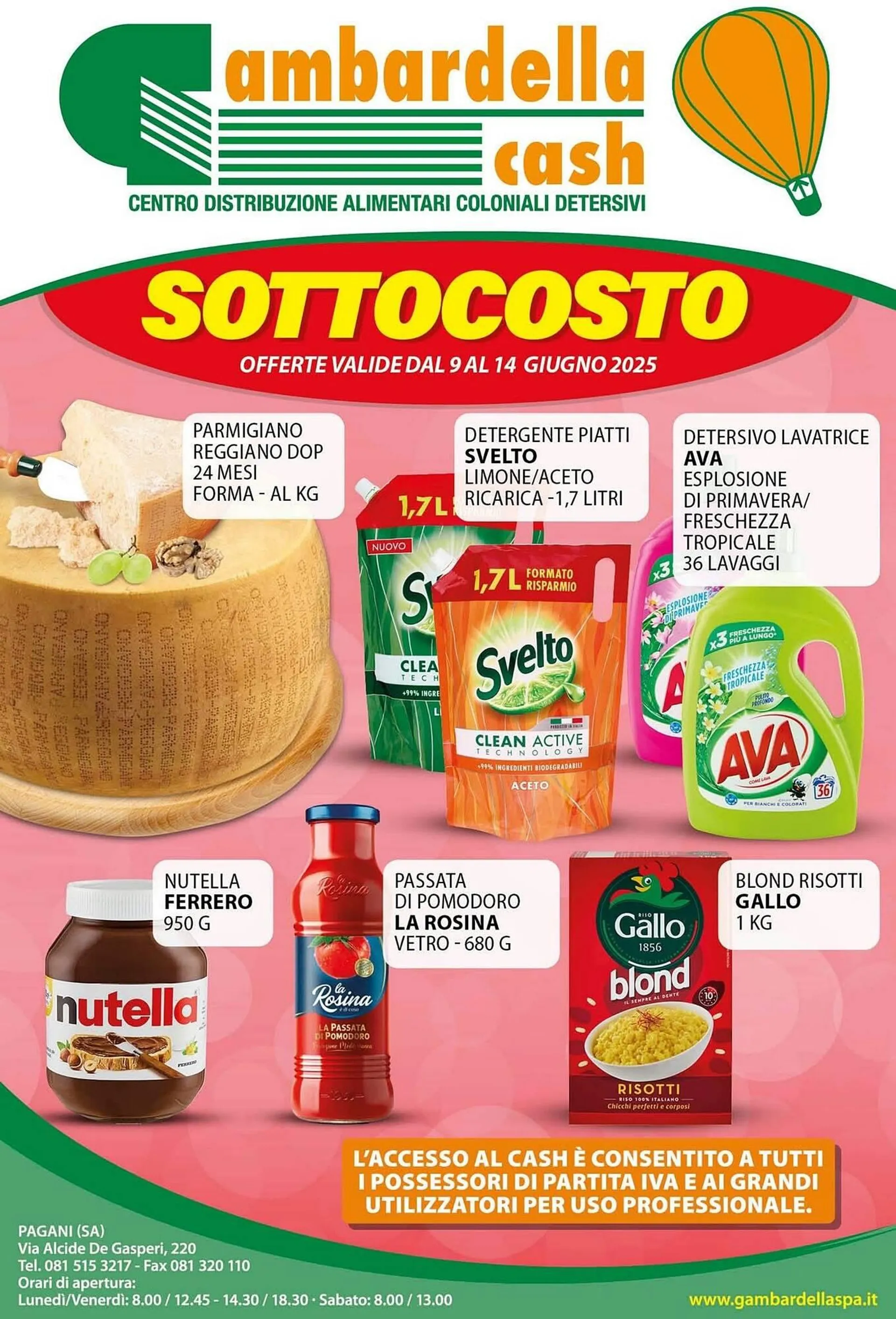 Volantino Gambardella Cash - 1